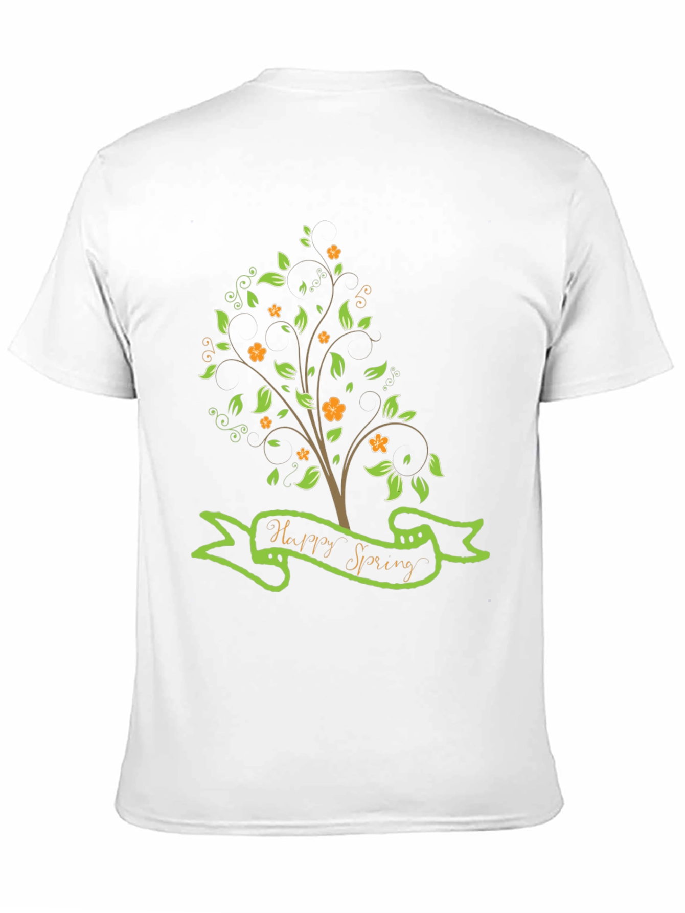 Happy Spring Graphic Tee - Nature Inspired Shirt
