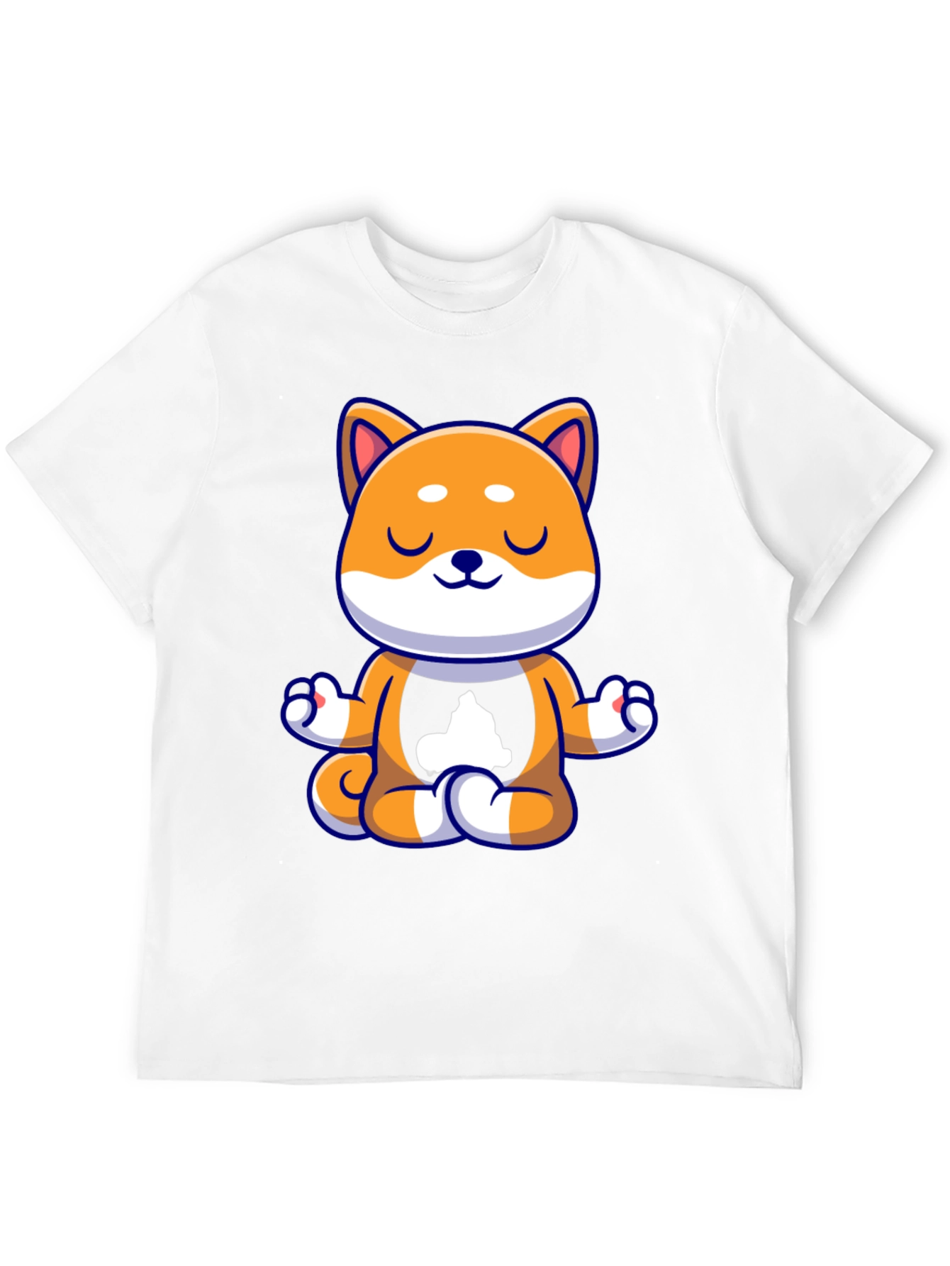 Meditating Doge T-Shirt - Relaxed Zen Vibes