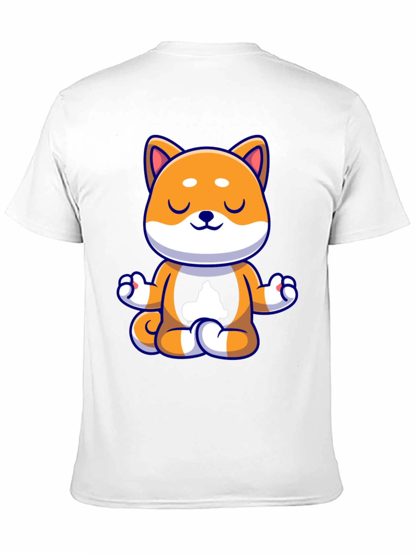 Meditating Doge T-Shirt - Relaxed Zen Vibes