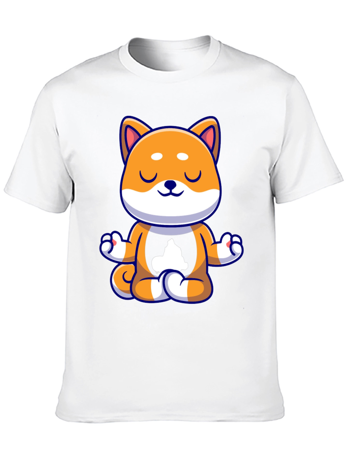 Meditating Doge T-Shirt - Relaxed Zen Vibes