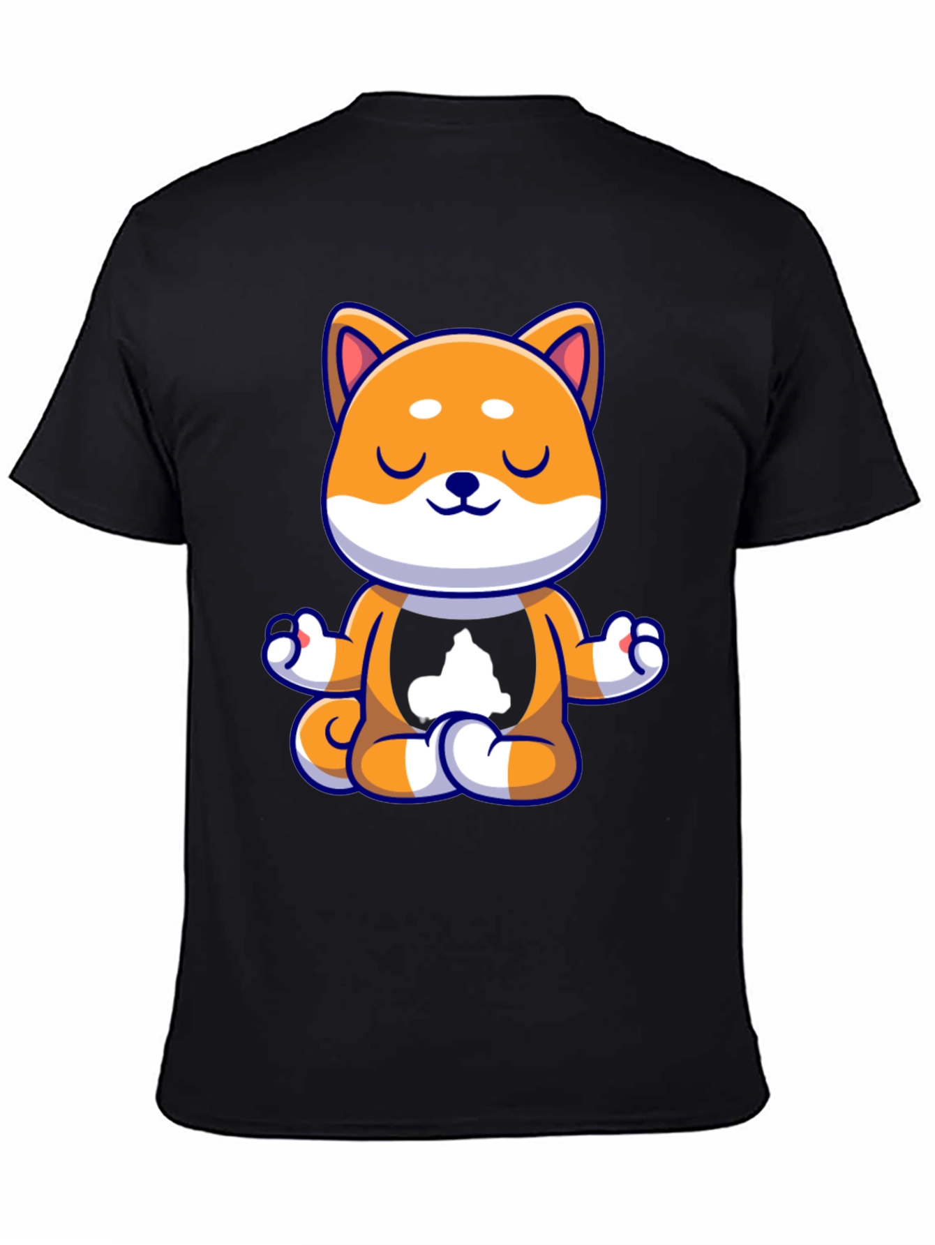 Meditating Doge T-Shirt - Relaxed Zen Vibes