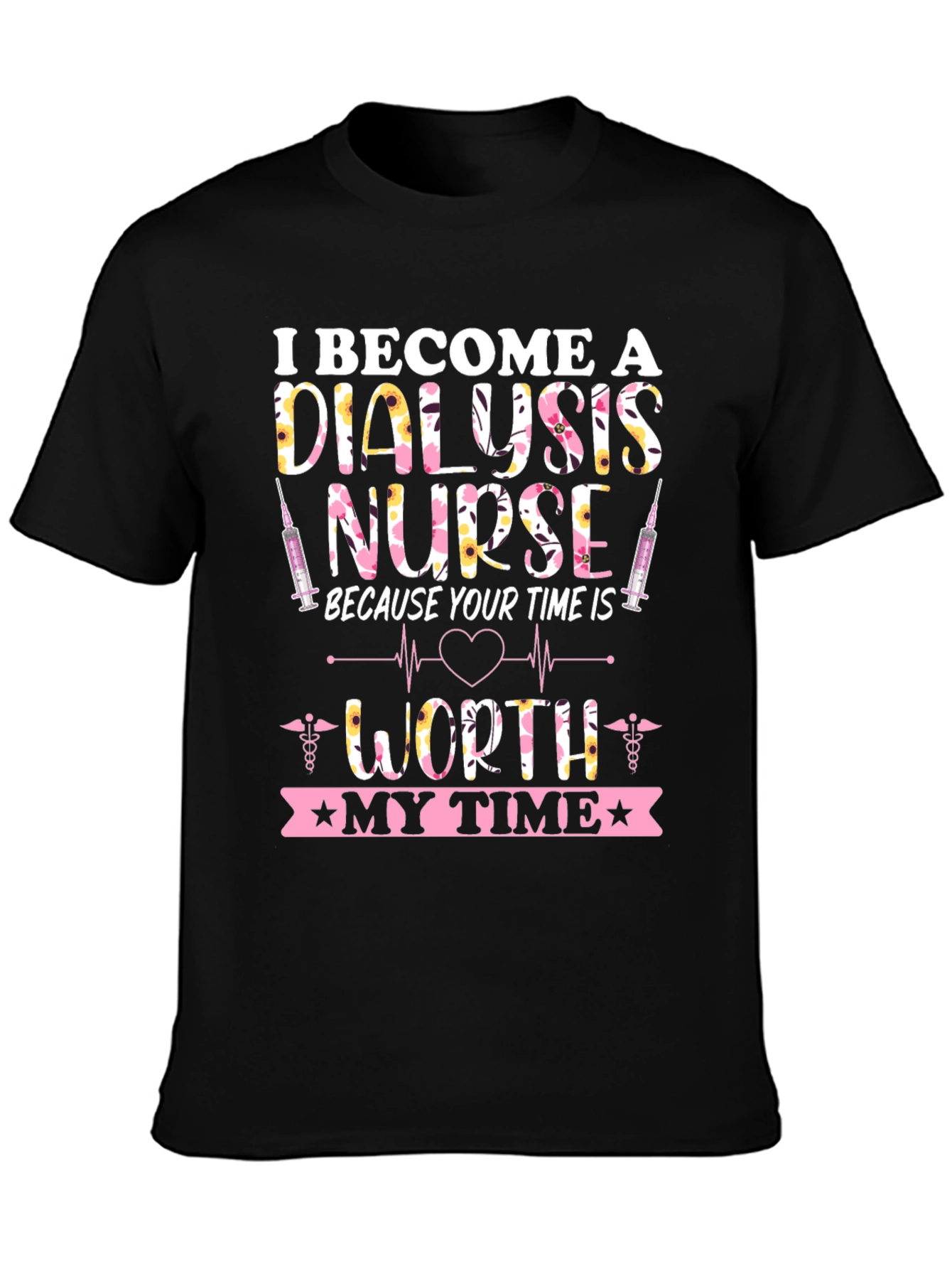 Dialysis Nurse Graphic Tee