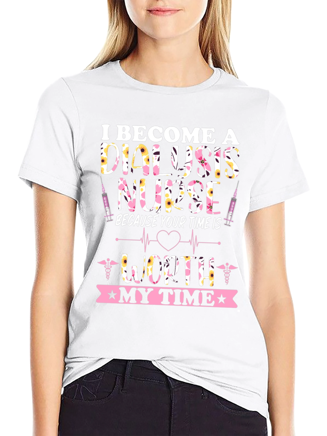 Dialysis Nurse Graphic Tee