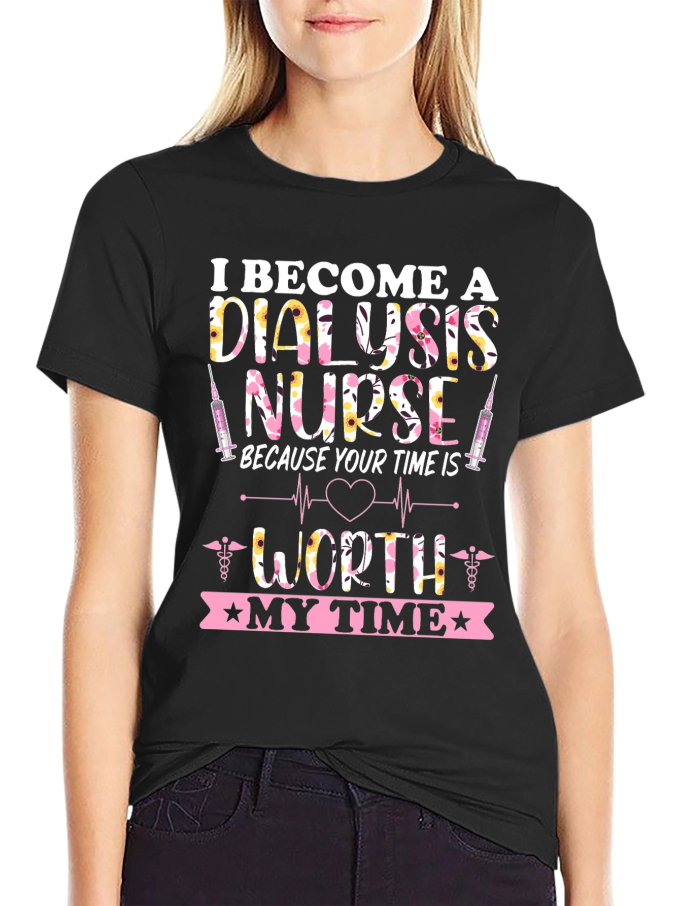 Dialysis Nurse Graphic Tee