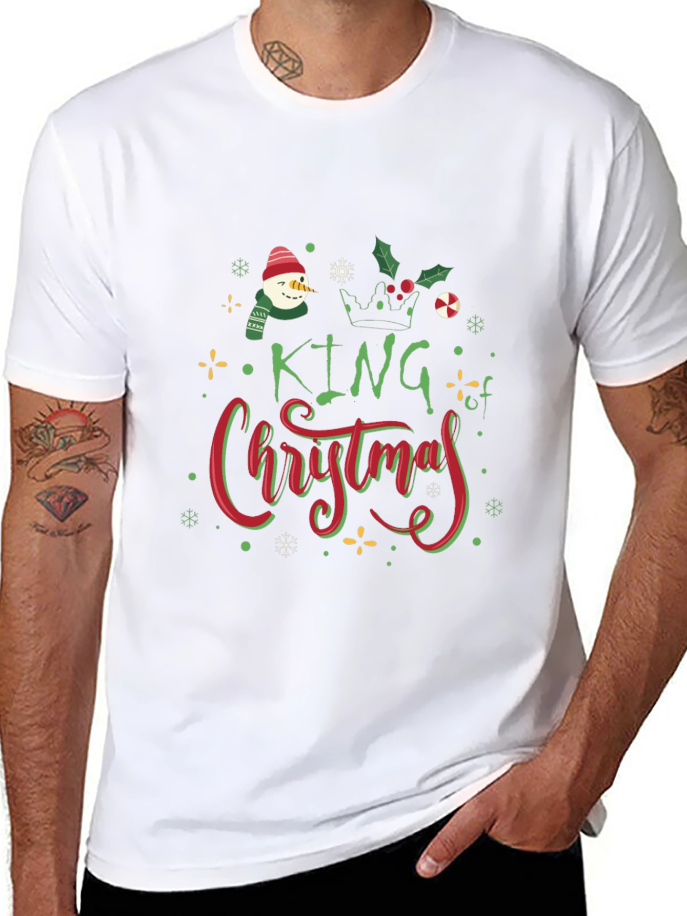 King of Christmas Holiday T-Shirt
