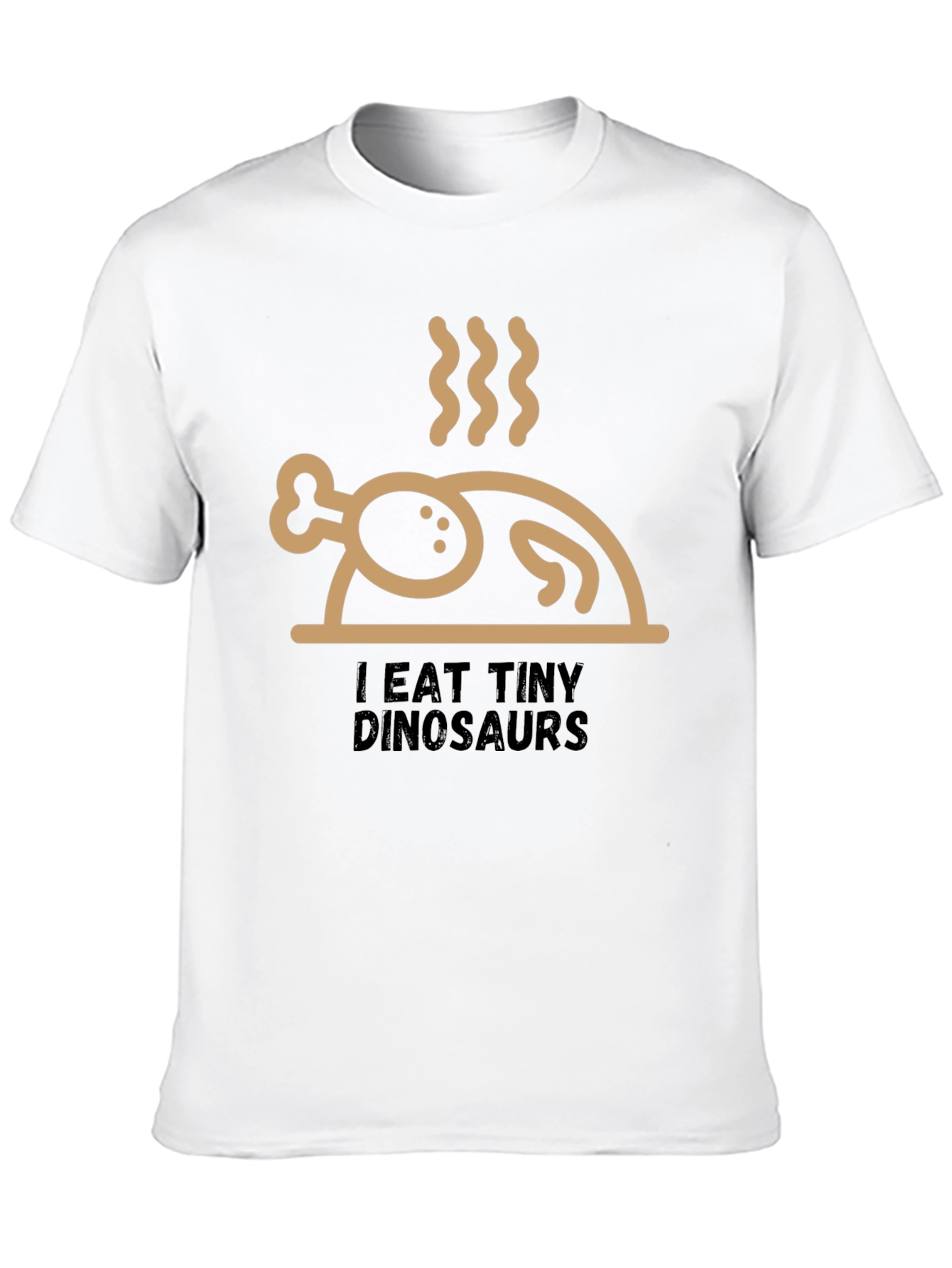 I Eat Tiny Dinosaurs Funny Turkey T-Shirt
