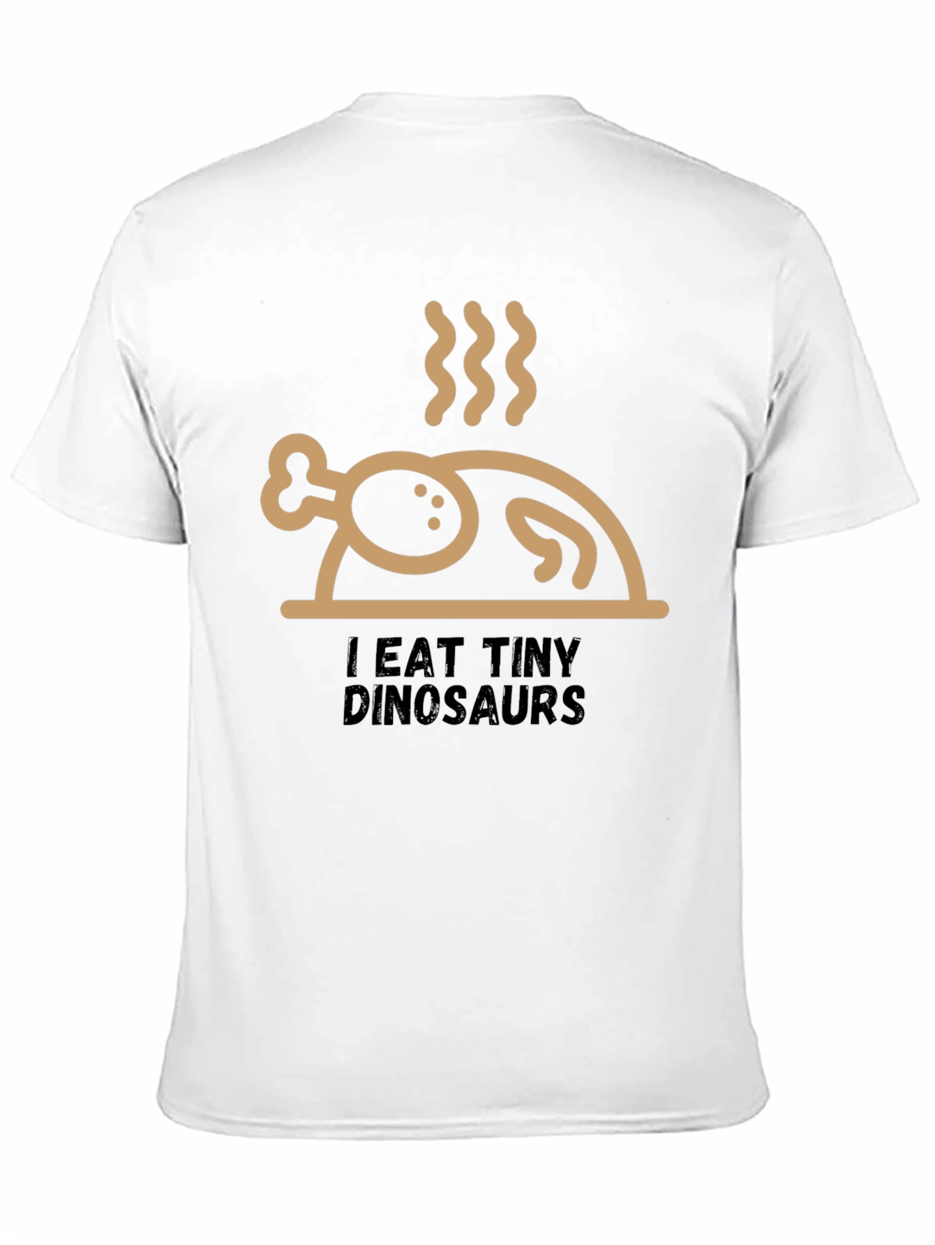 I Eat Tiny Dinosaurs Funny Turkey T-Shirt