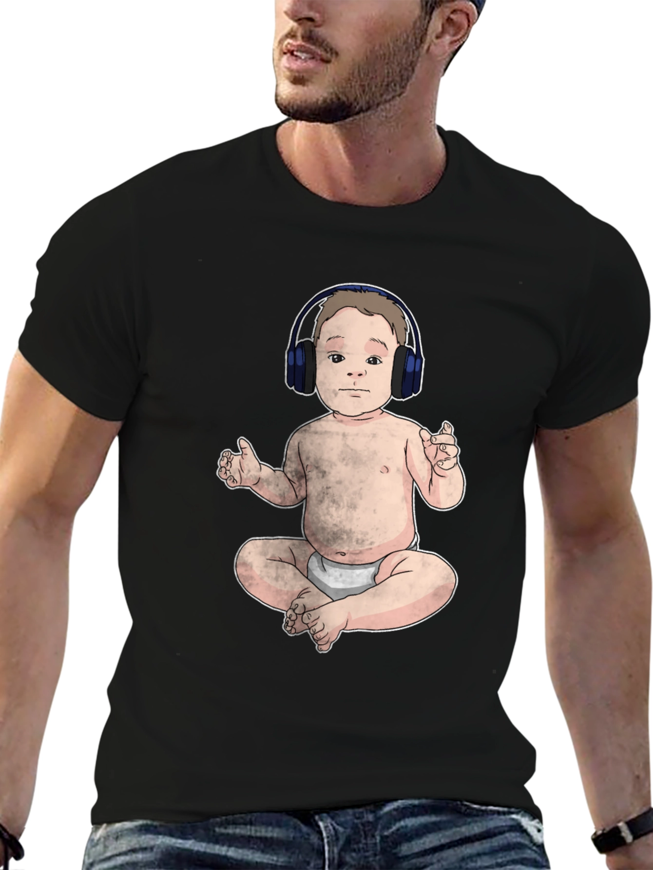 Baby DJ Graphic T-Shirt - Music Lover Tee