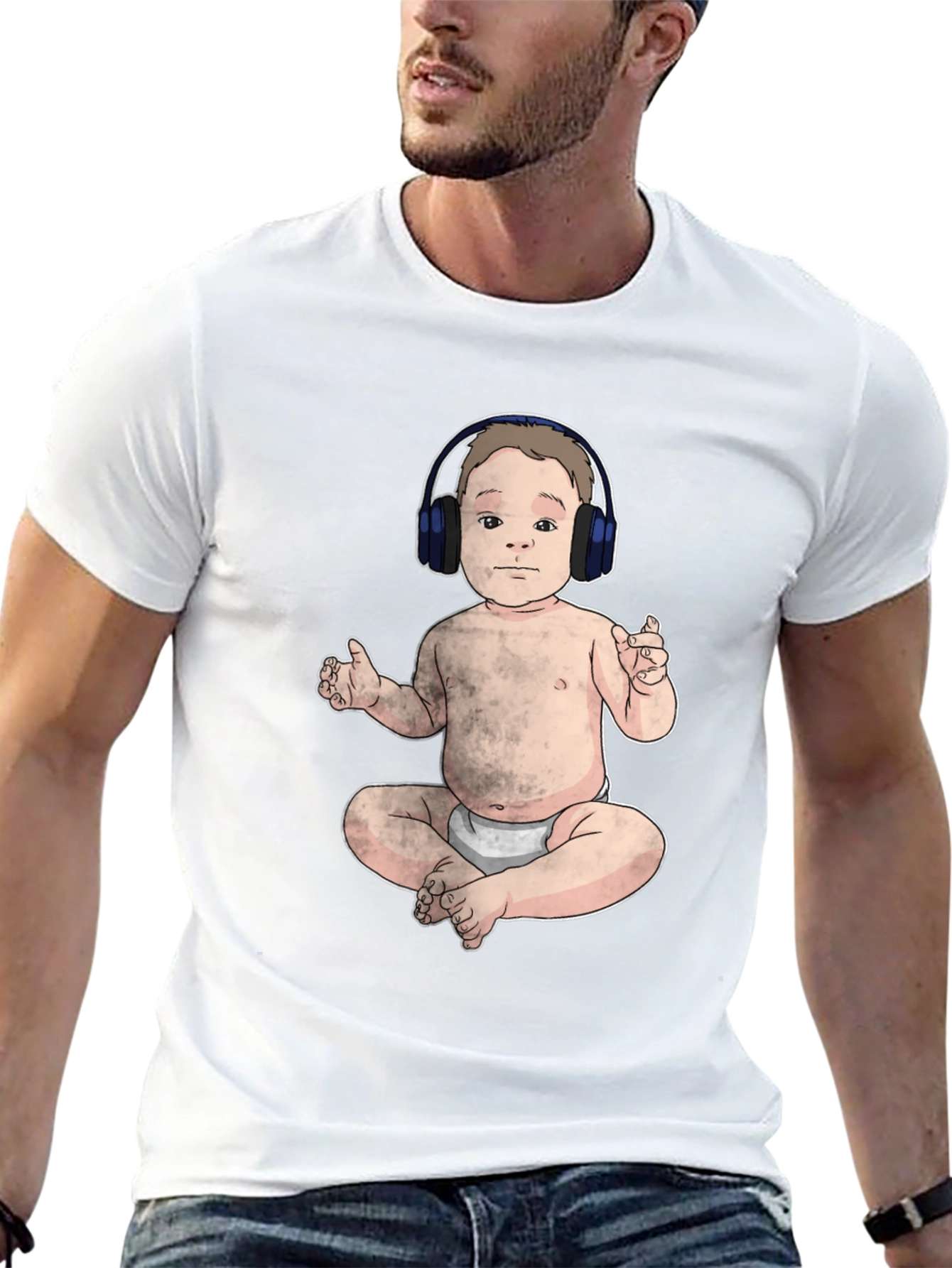 Baby DJ Graphic T-Shirt - Music Lover Tee