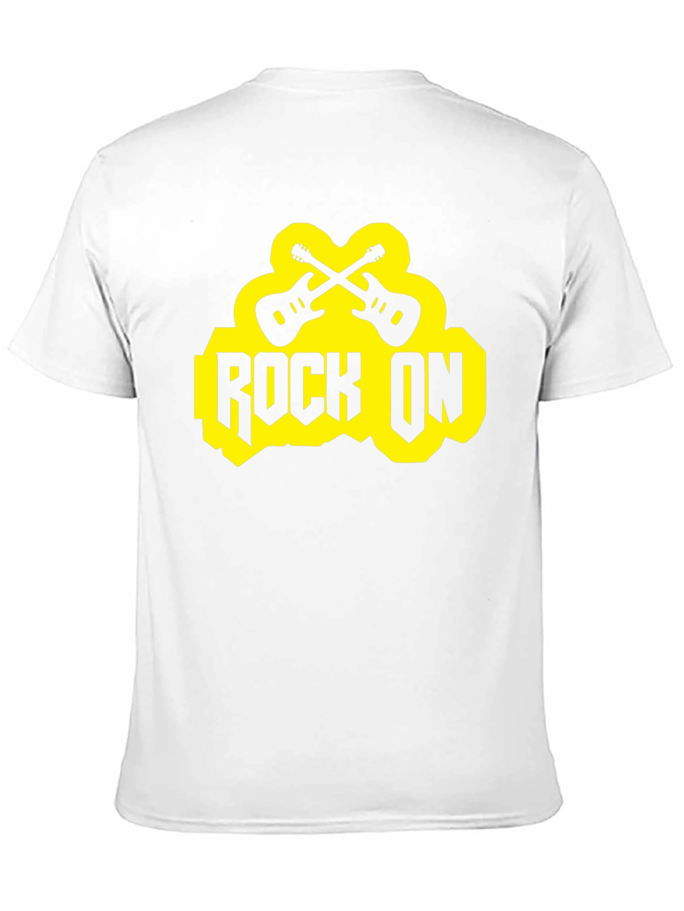 Rock On Guitar T-Shirt - Music Lovers Tee
