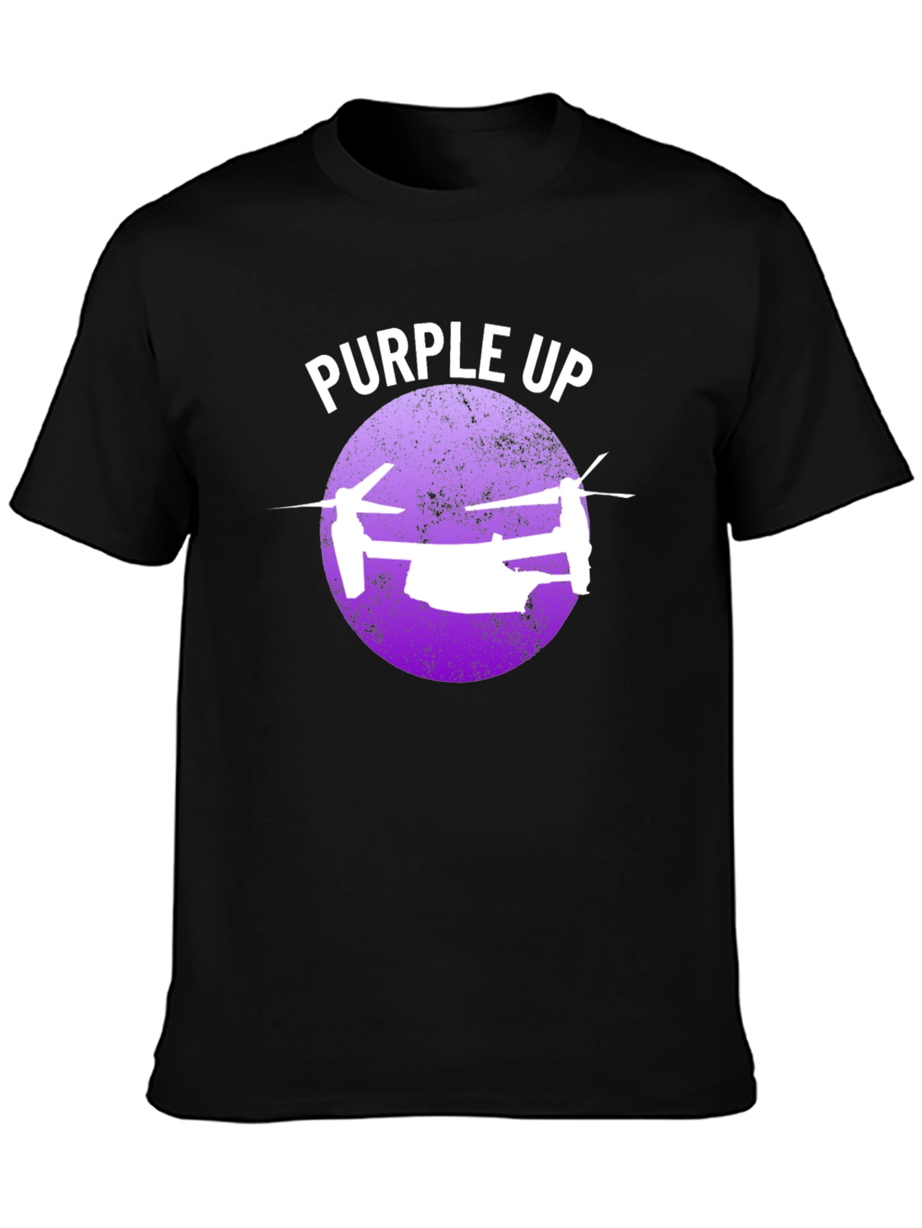 Purple Up Osprey T-Shirt - Military Support