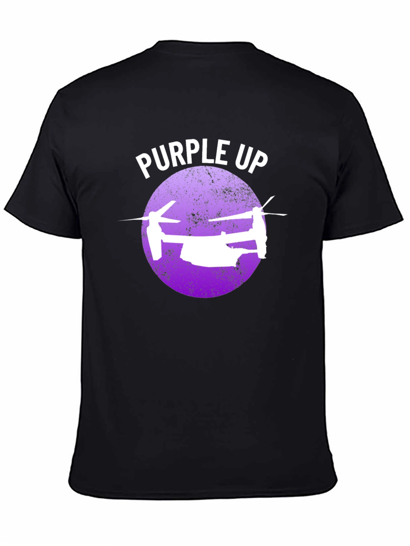 Purple Up Osprey T-Shirt - Military Support