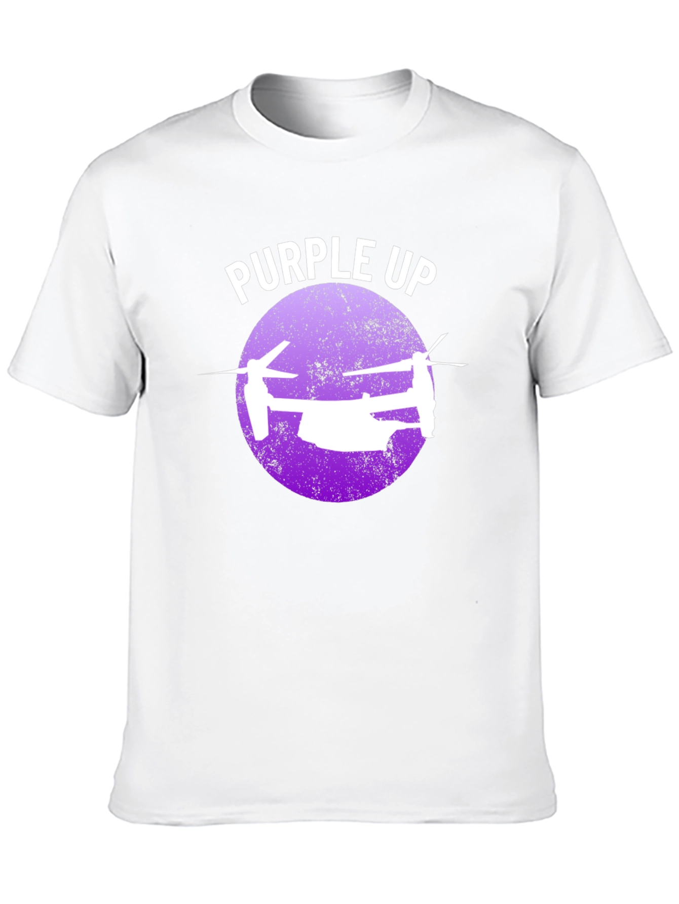 Purple Up Osprey T-Shirt - Military Support