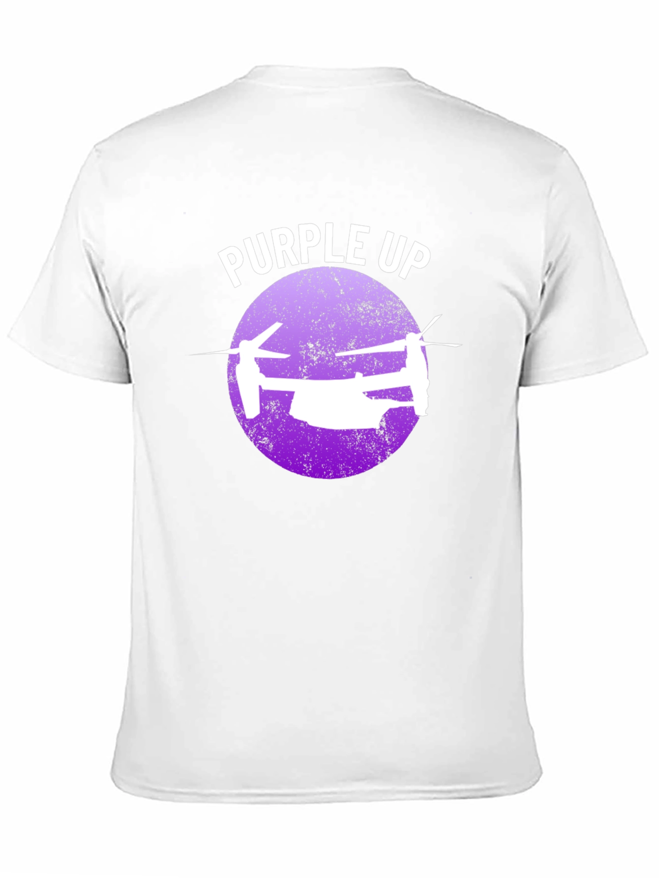 Purple Up Osprey T-Shirt - Military Support