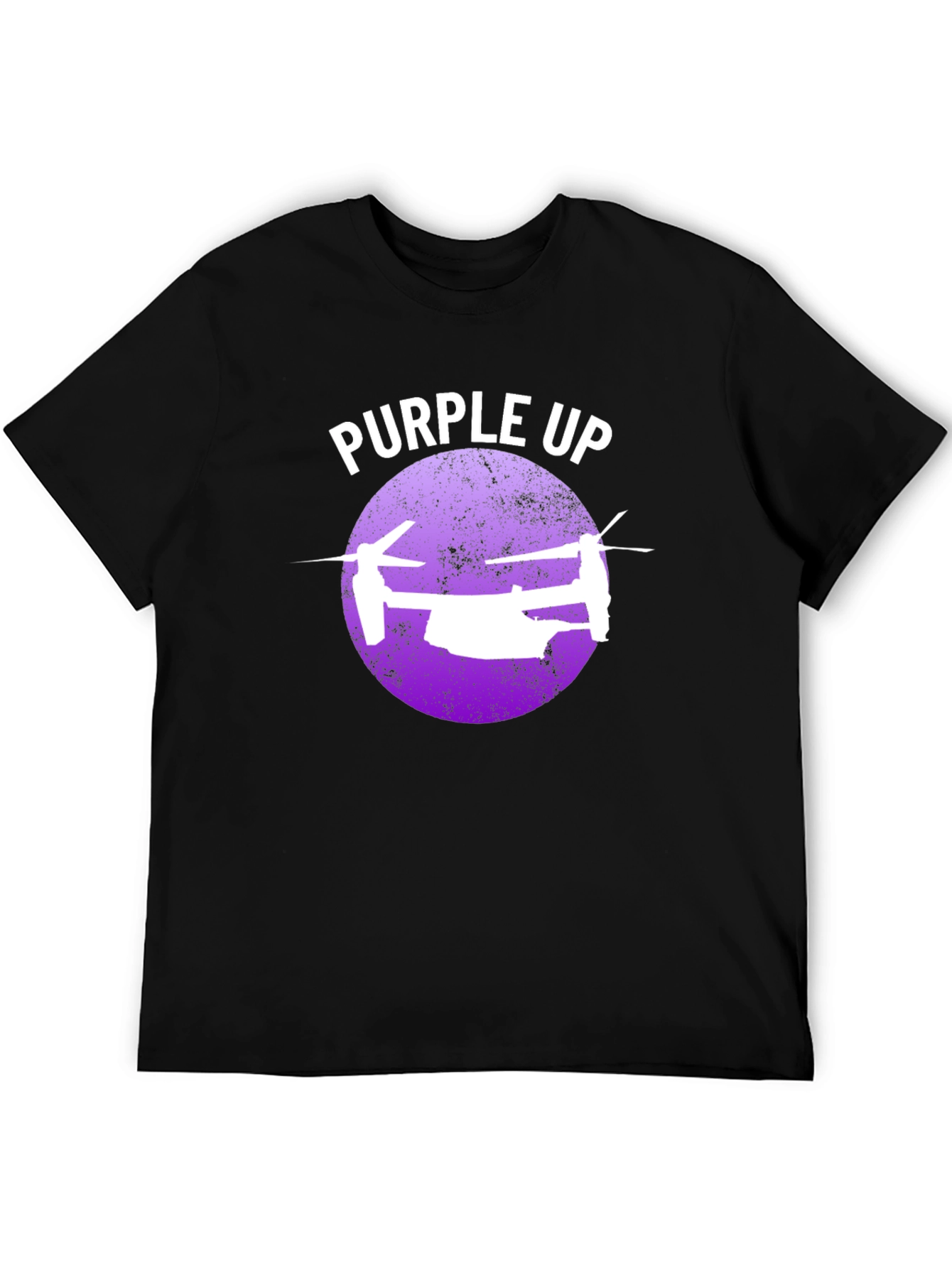Purple Up Osprey T-Shirt - Military Support
