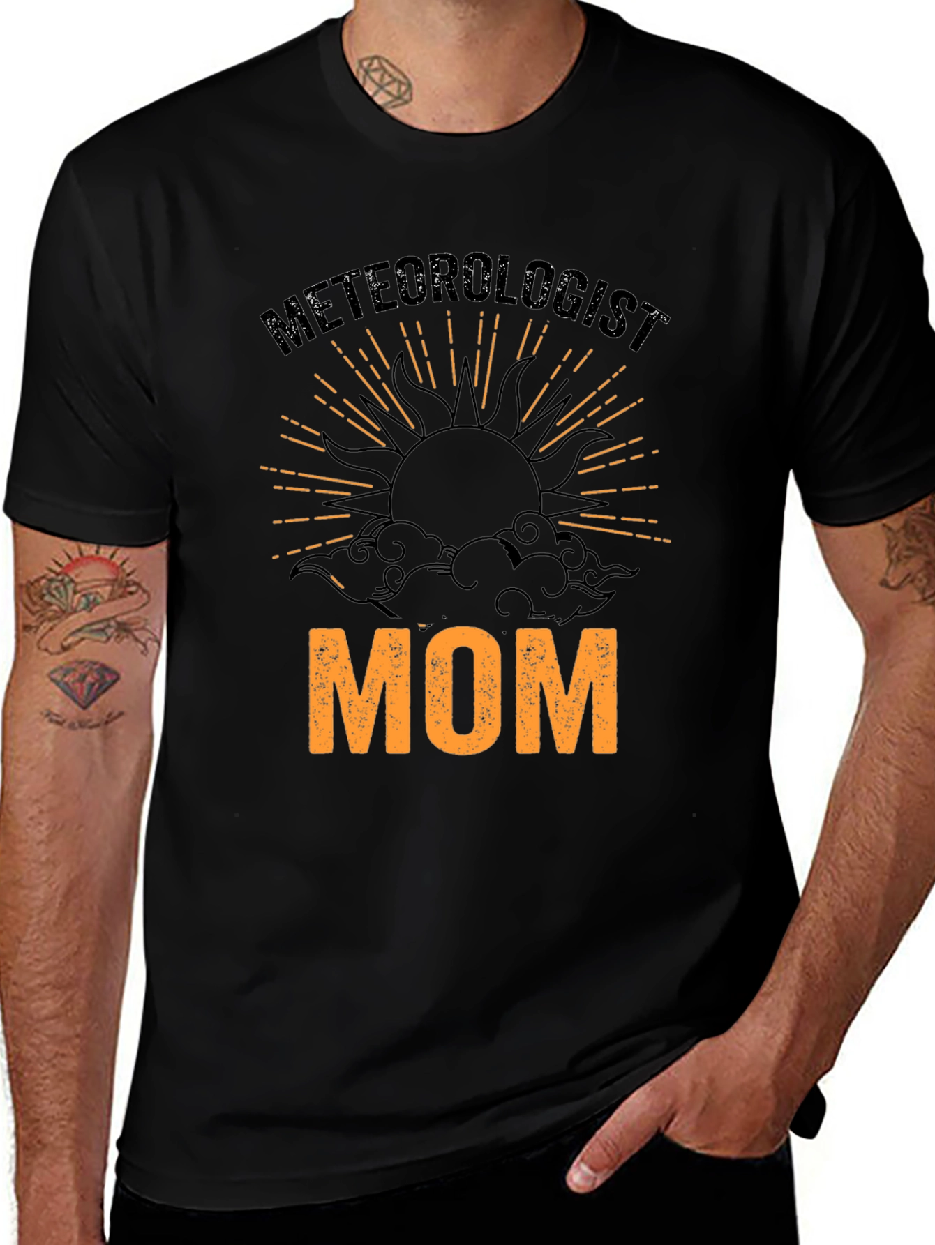 Meteorologist Mom Graphic T-Shirt - Weather Lover Tee