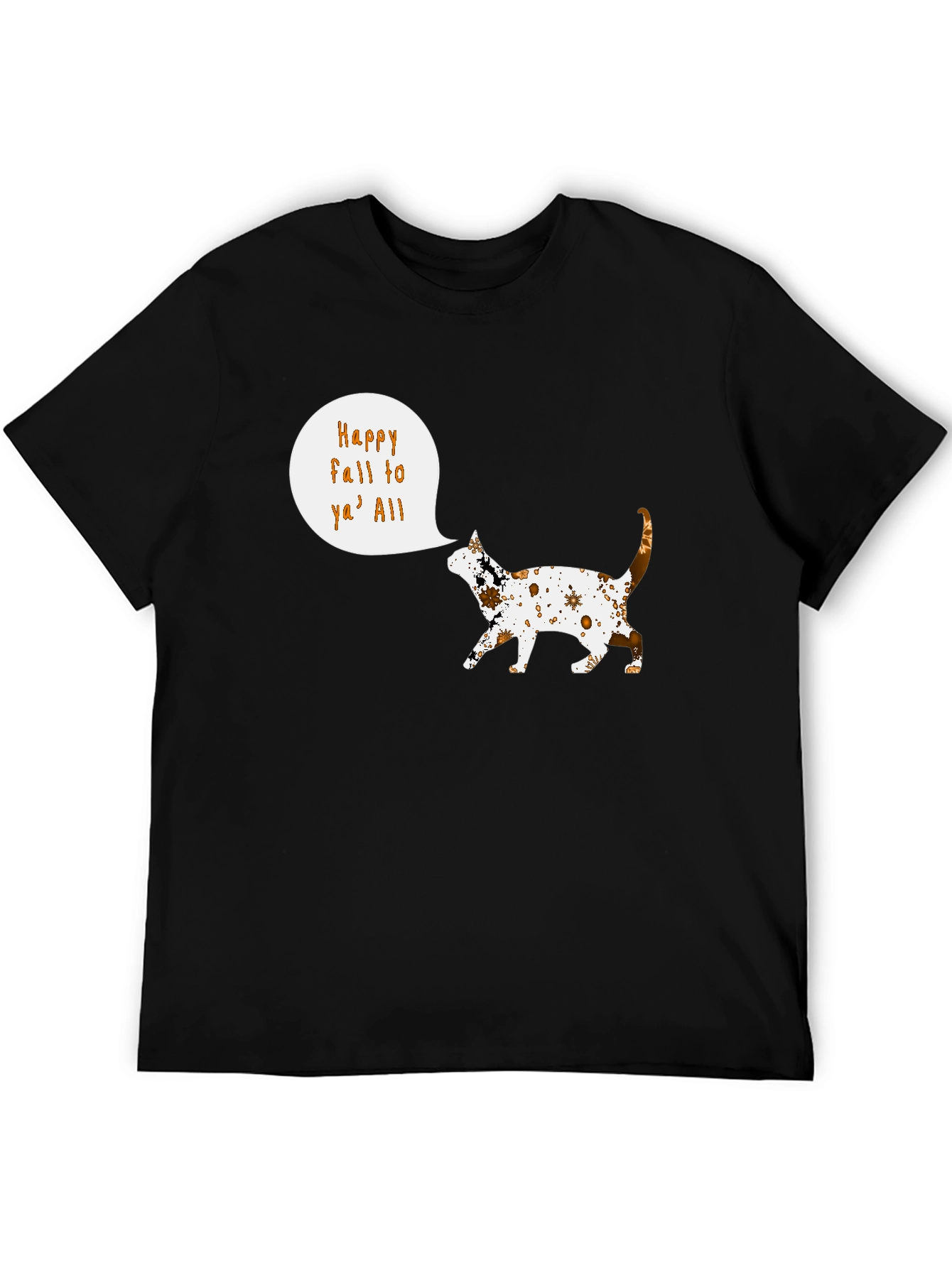 Happy Fall Yall Cat T-Shirt
