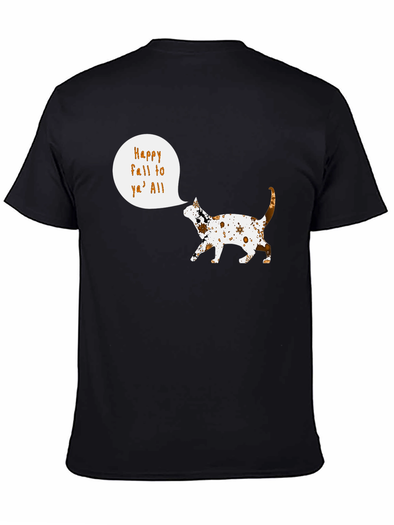 Happy Fall Yall Cat T-Shirt