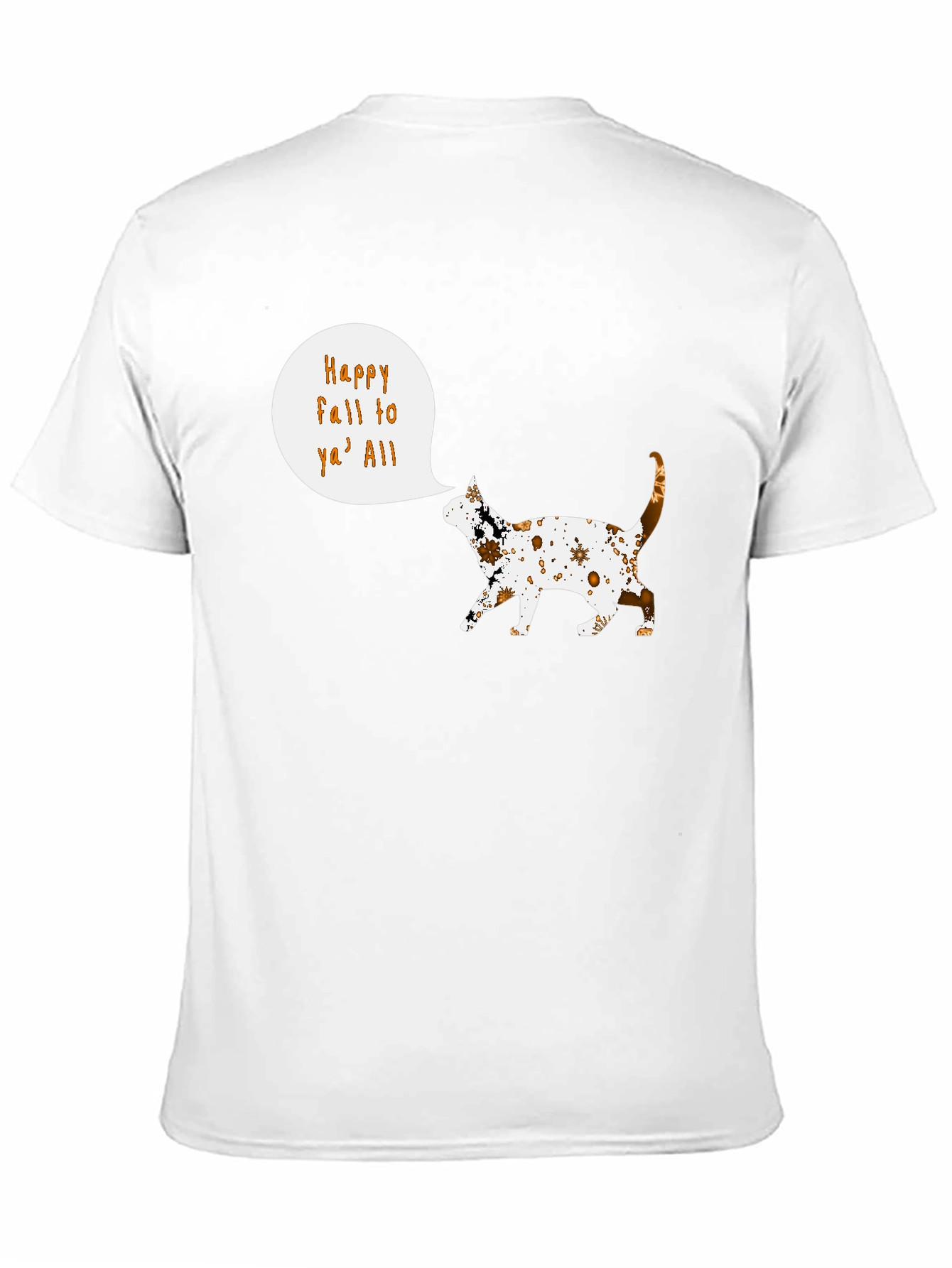 Happy Fall Yall Cat T-Shirt