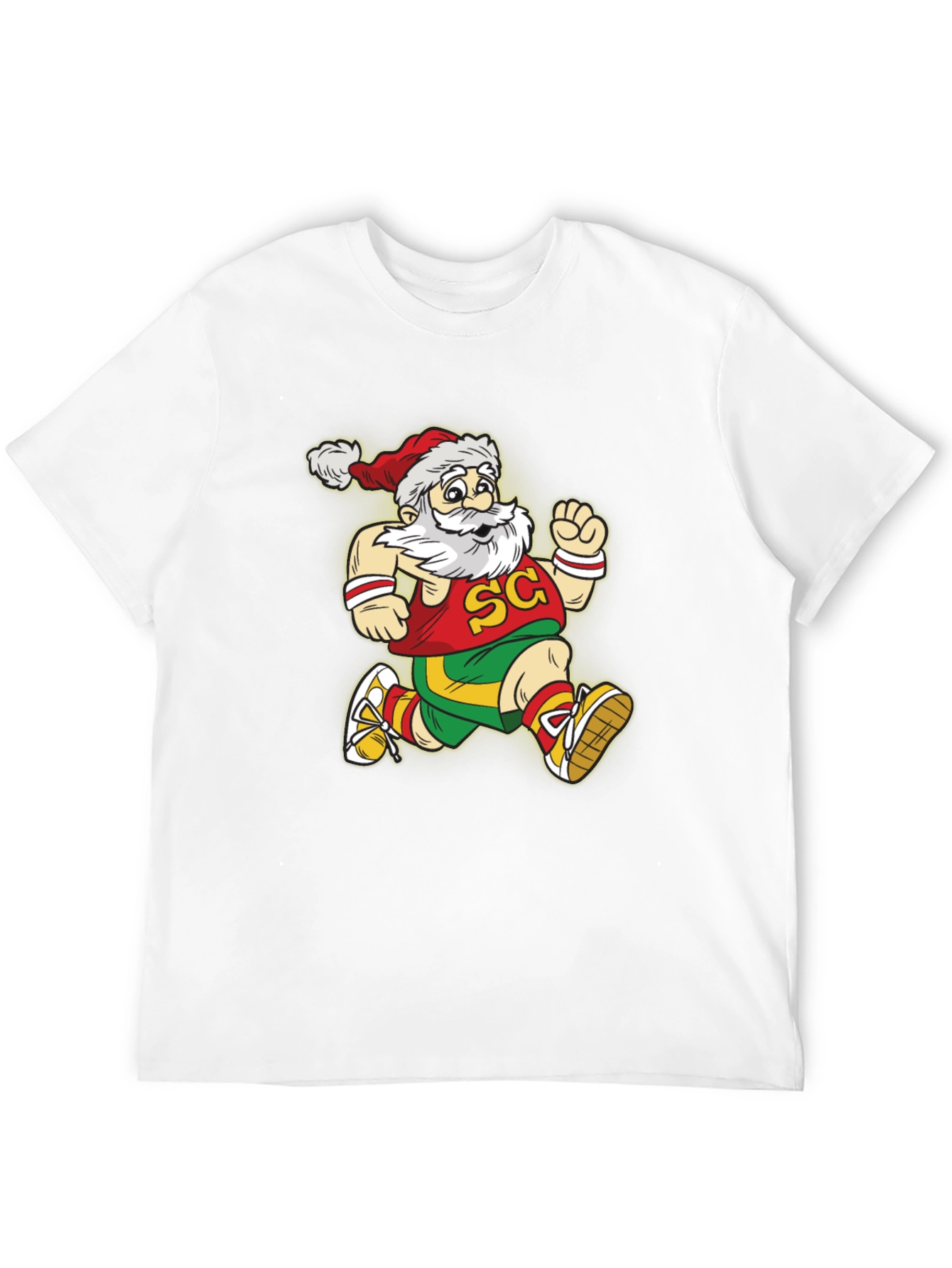 Running Santa Graphic Tee
