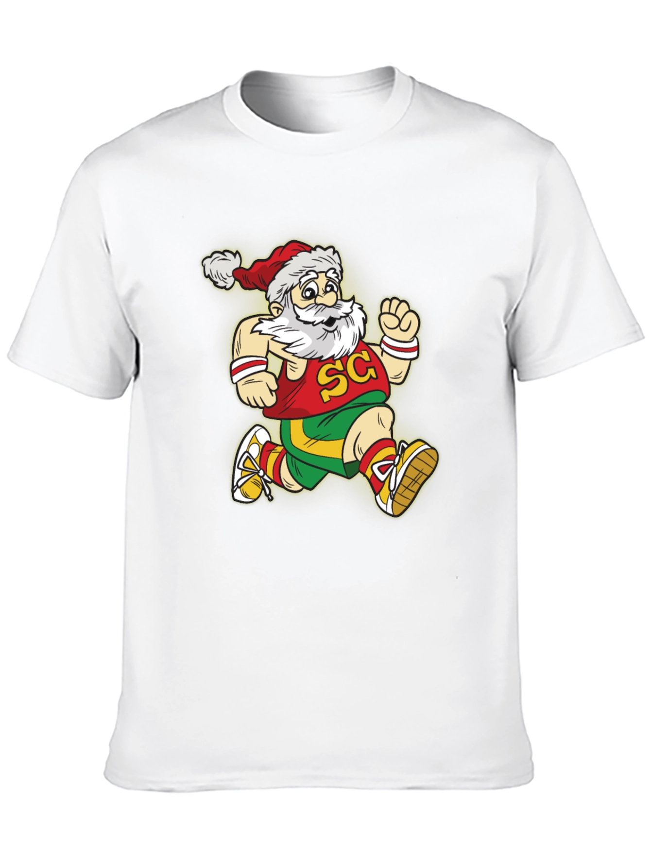 Running Santa Graphic Tee