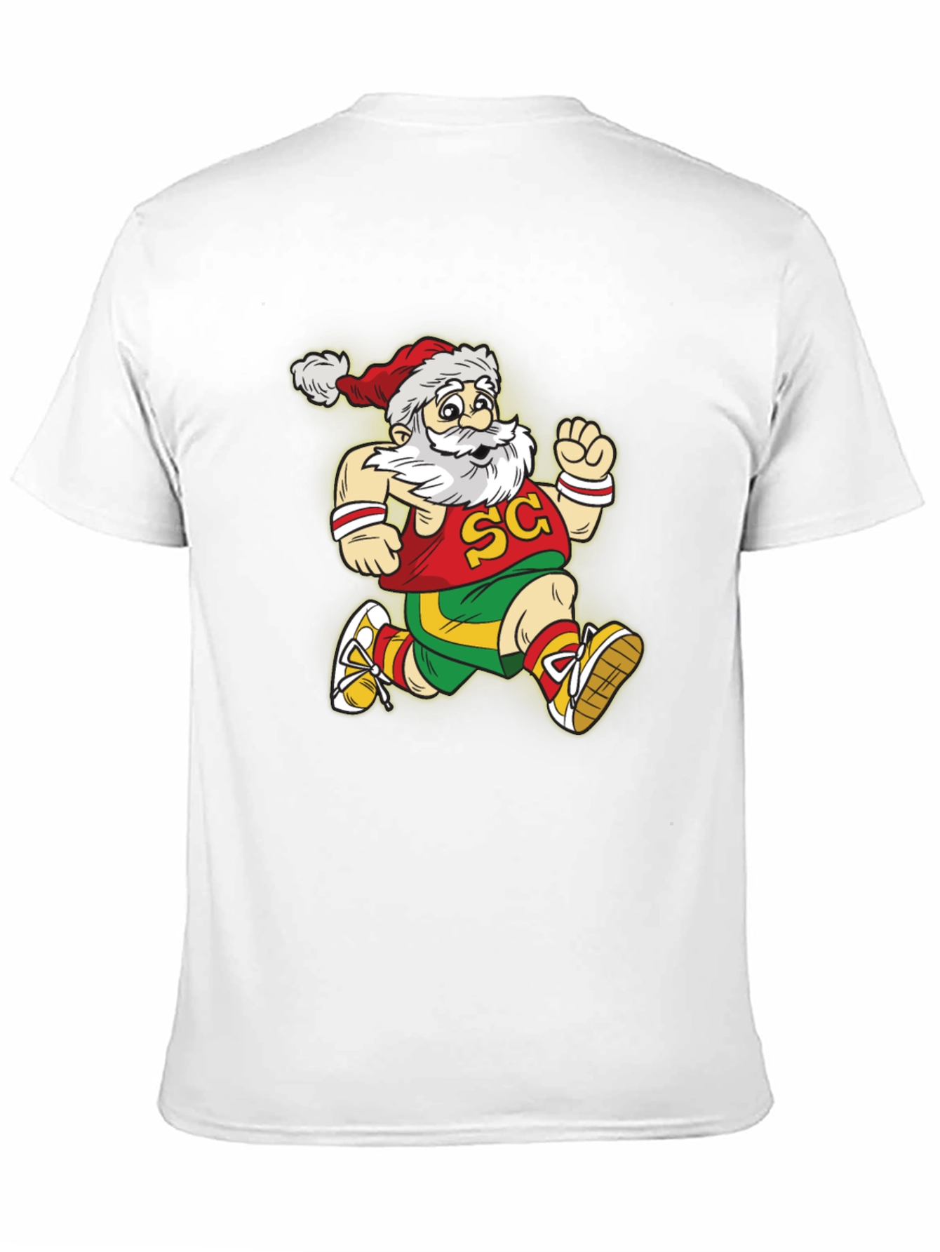 Running Santa Graphic Tee