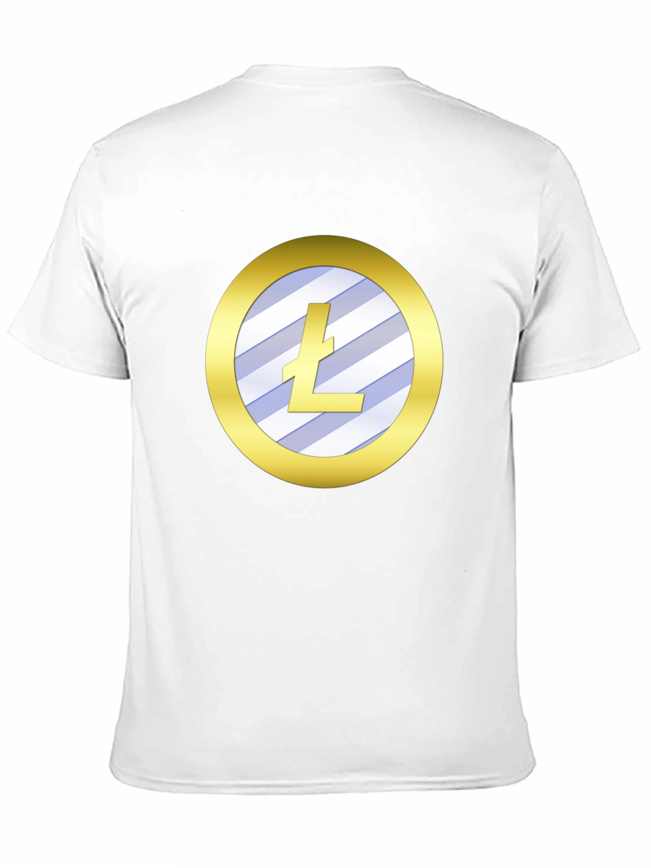 Litecoin Crypto Tee - Sleek Black Shirt