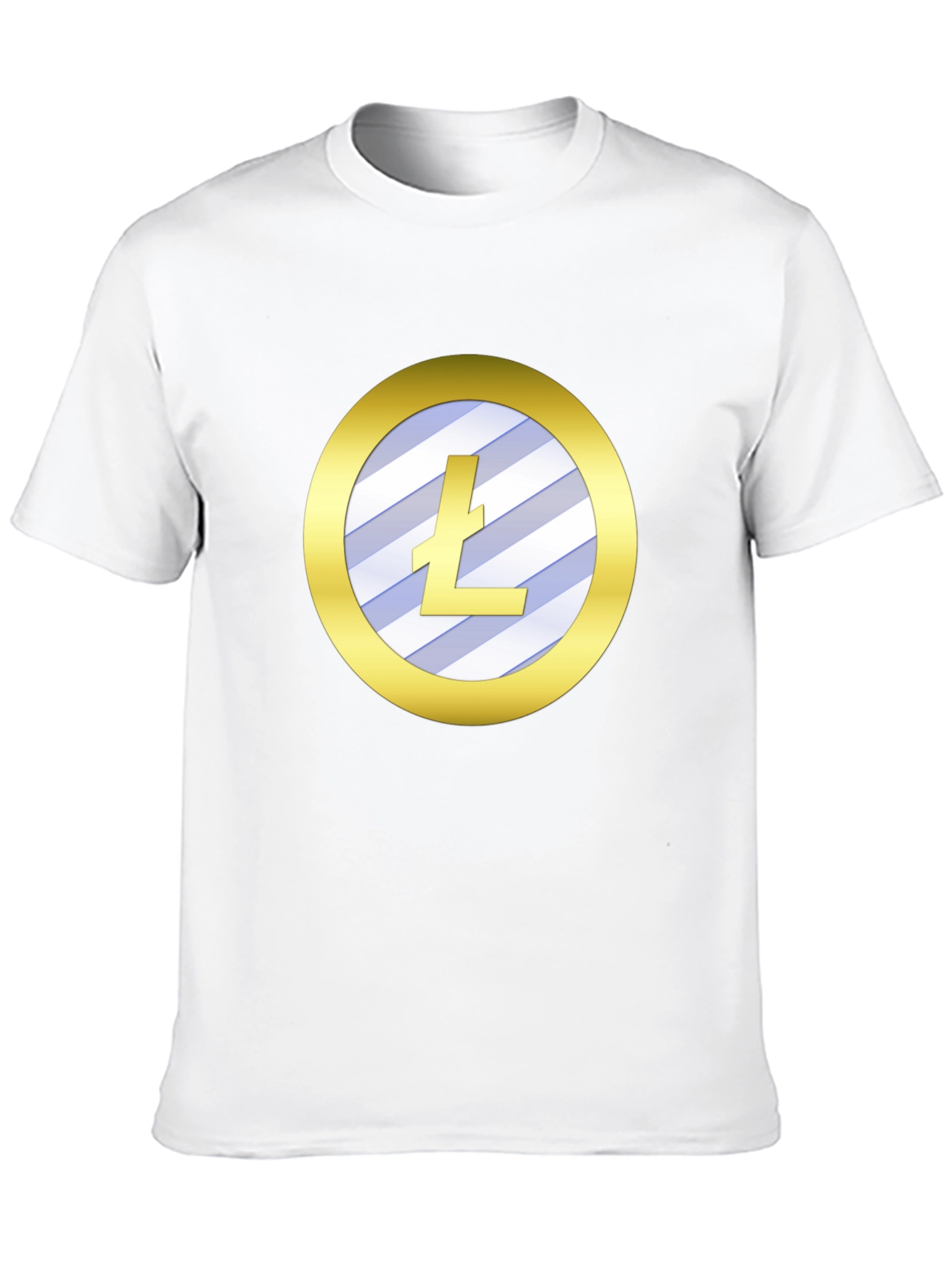 Litecoin Crypto Tee - Sleek Black Shirt