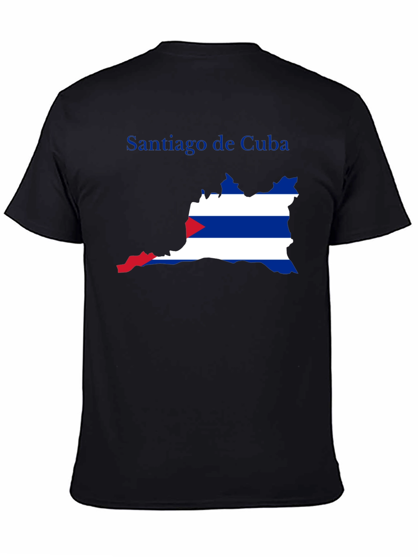 Santiago de Cuba Flag Graphic T-Shirt