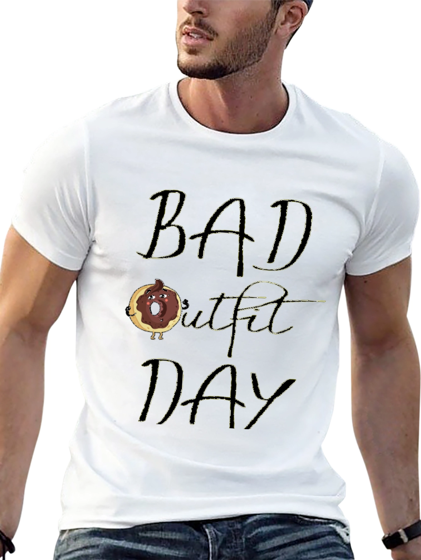 Bad Outfit Day Funny T-Shirt