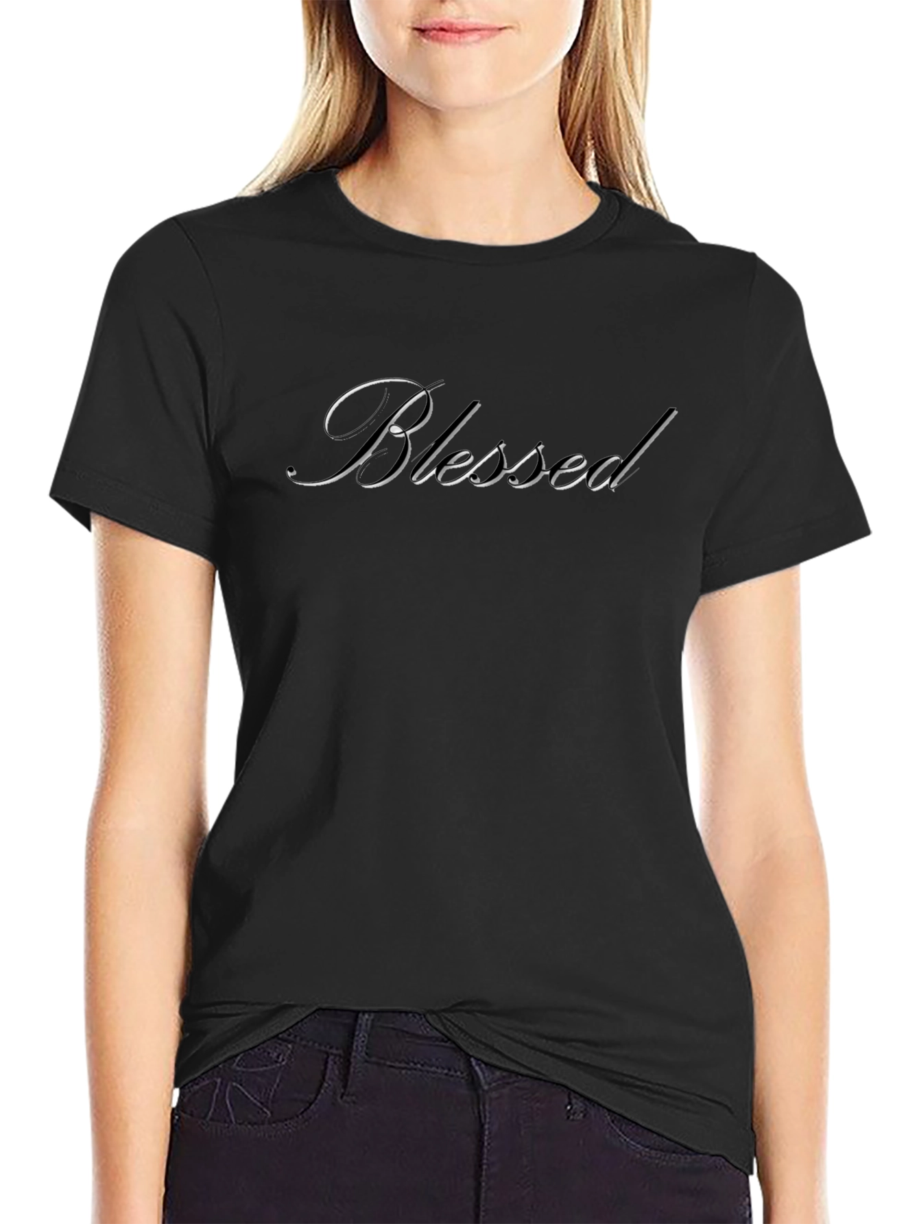 Blessed Graphic Print T-Shirt