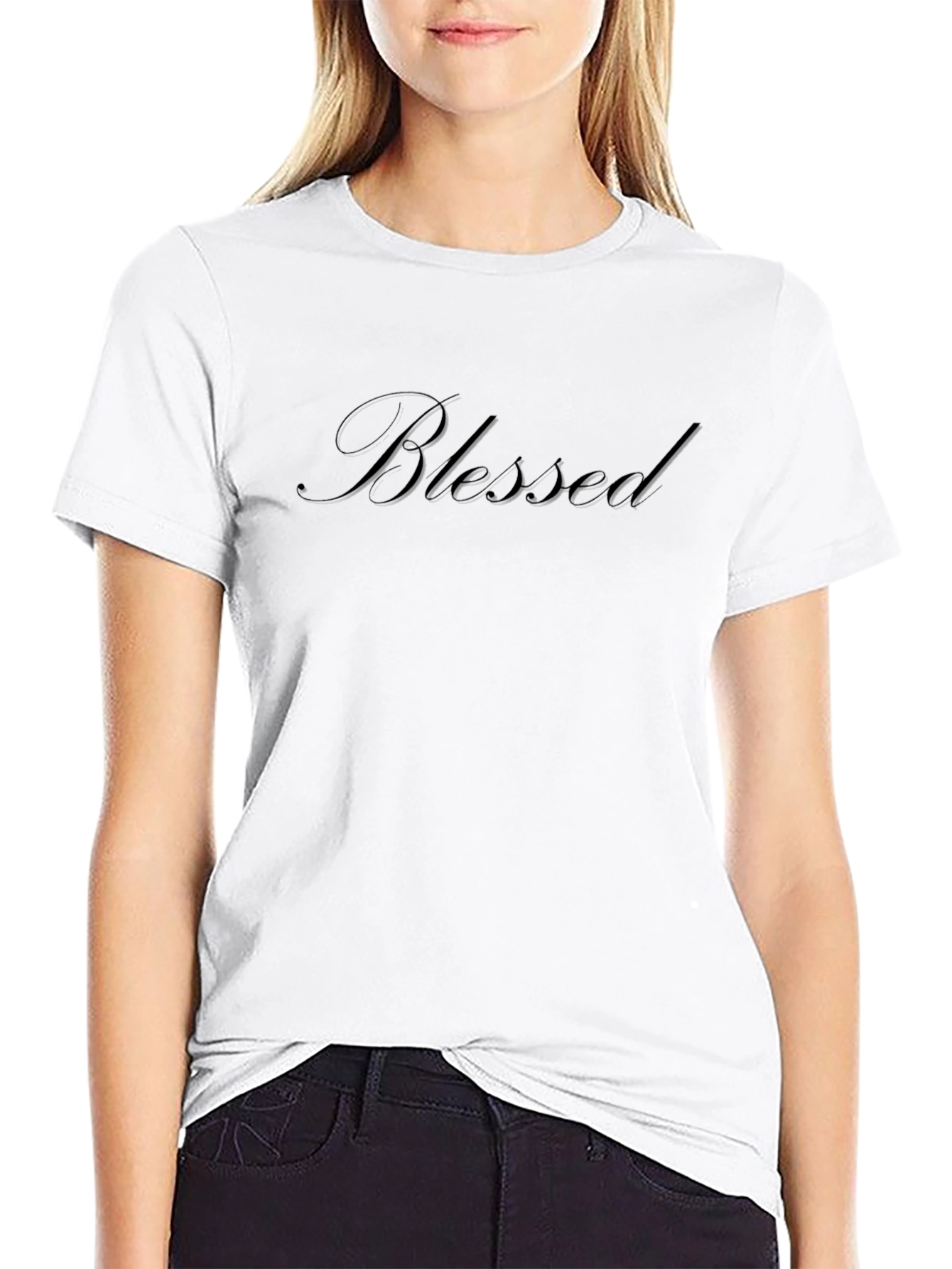 Blessed Graphic Print T-Shirt