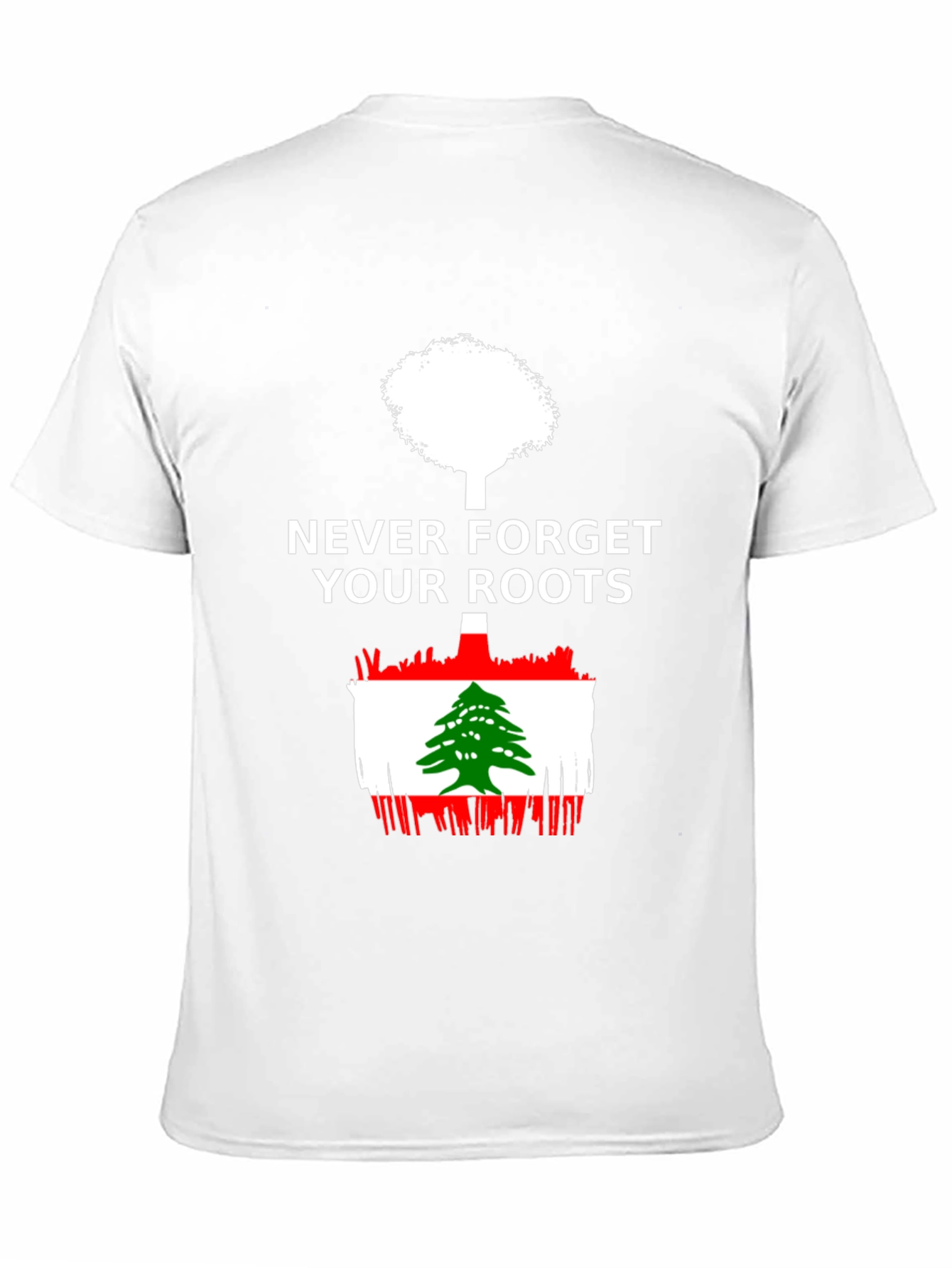 Lebanon Roots T-Shirt - Mens Black Tee