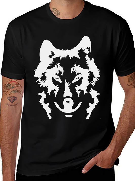 Black Wolf Graphic T-Shirt