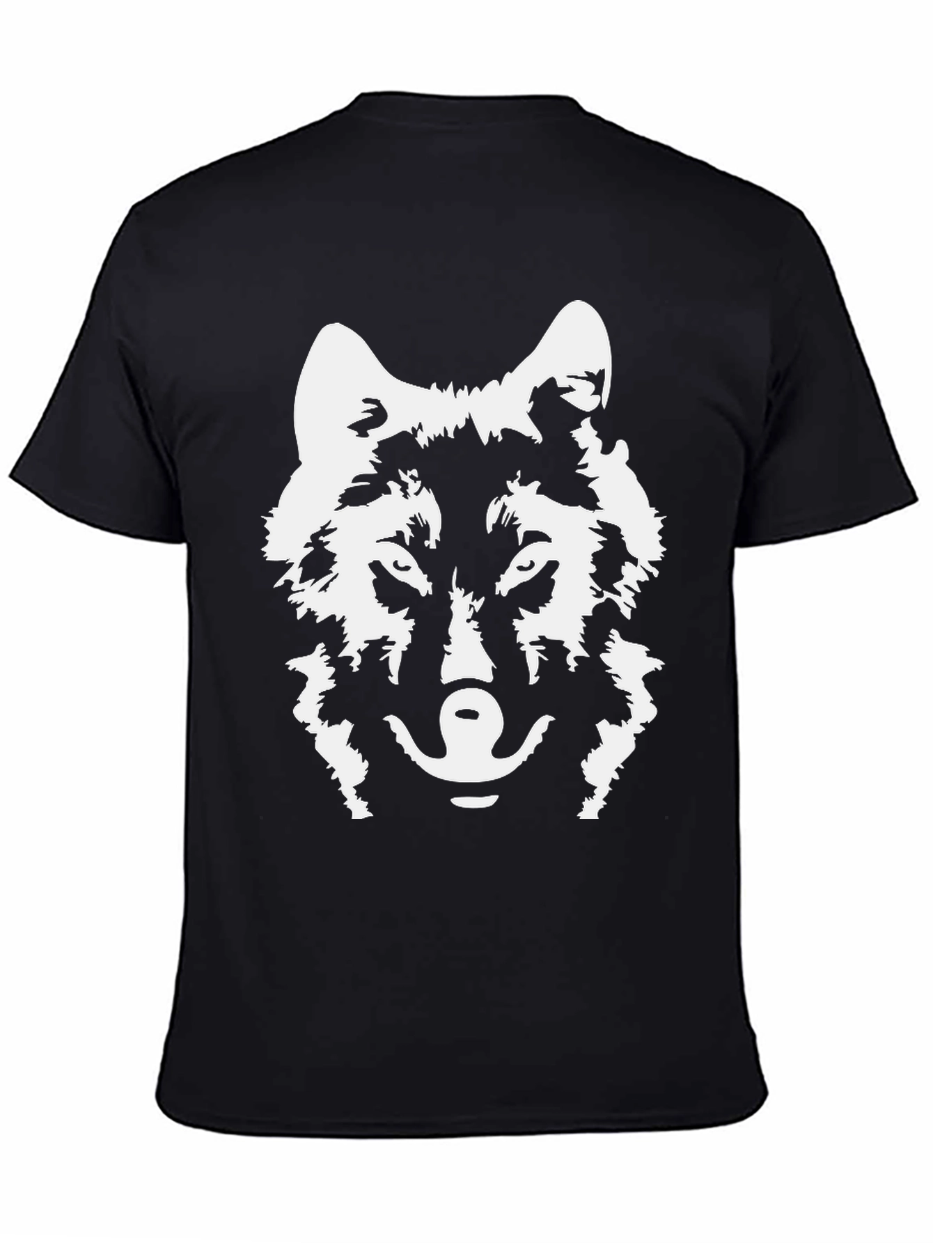 Black Wolf Graphic T-Shirt