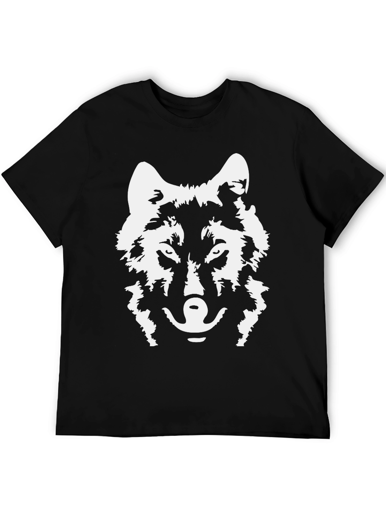 Black Wolf Graphic T-Shirt