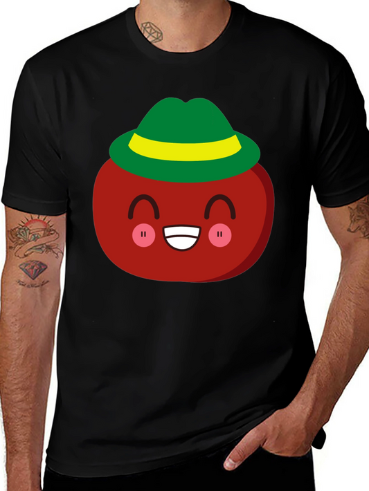 Kawaii Tomato in Hat T-Shirt