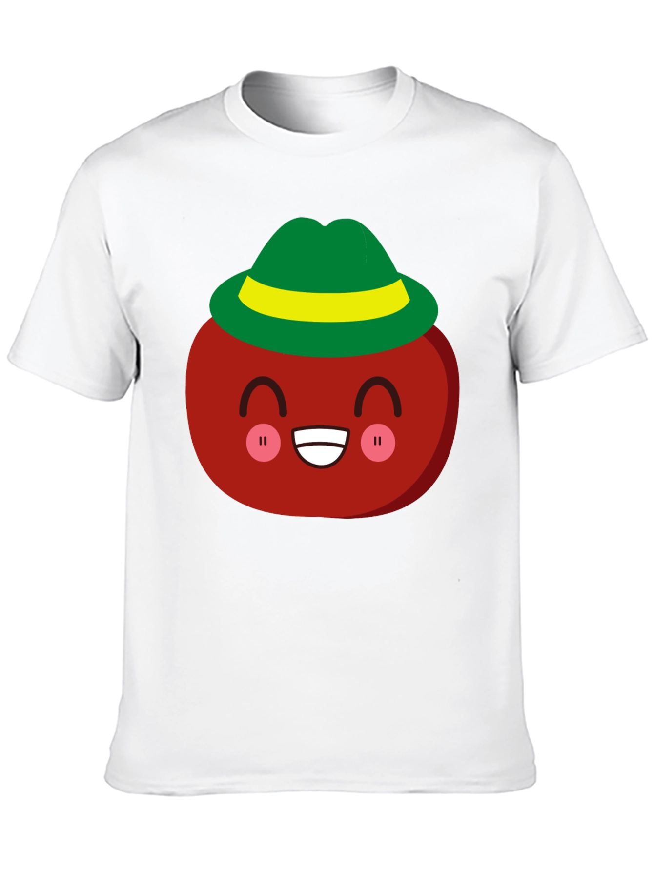 Kawaii Tomato in Hat T-Shirt