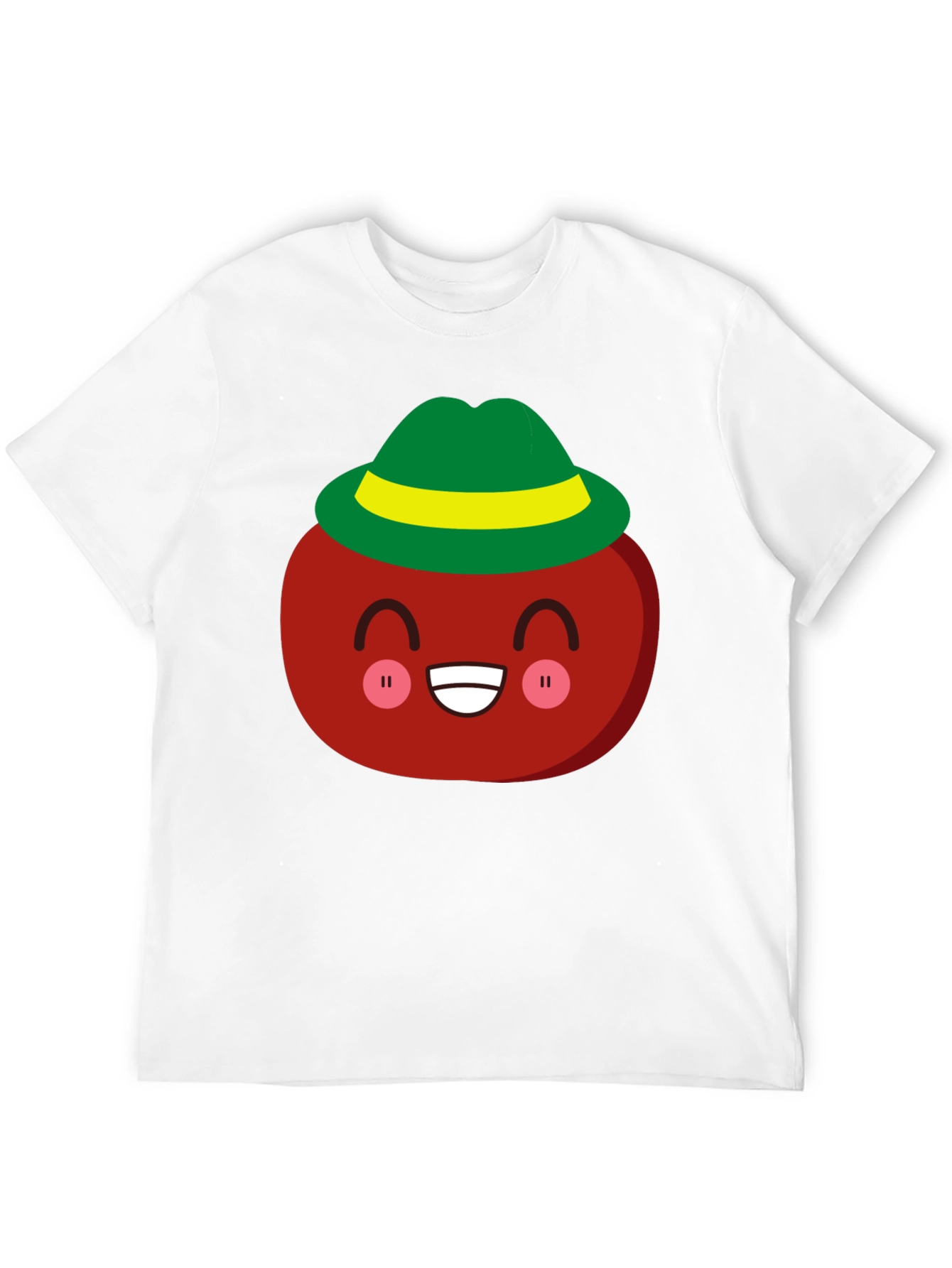 Kawaii Tomato in Hat T-Shirt