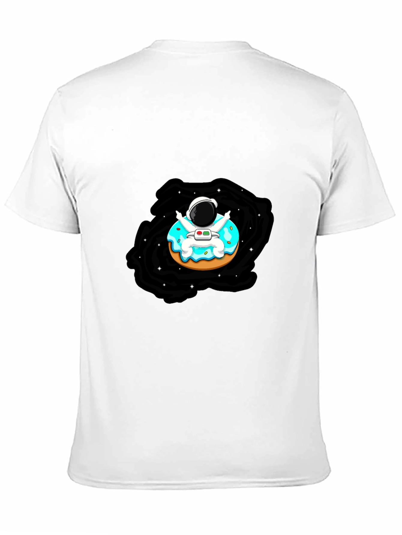 Astronaut Donut T-Shirt - Space Lover Tee