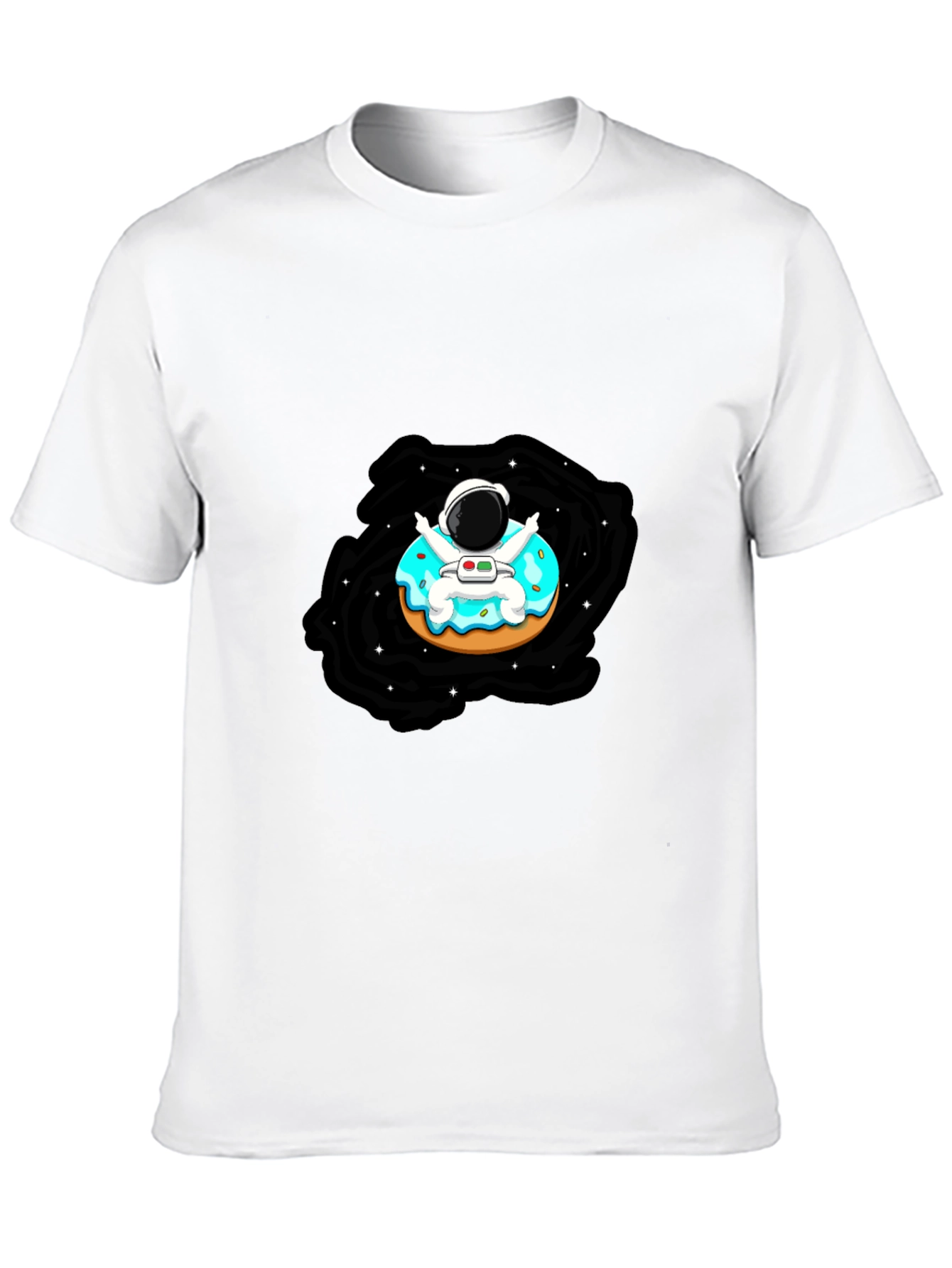 Astronaut Donut T-Shirt - Space Lover Tee
