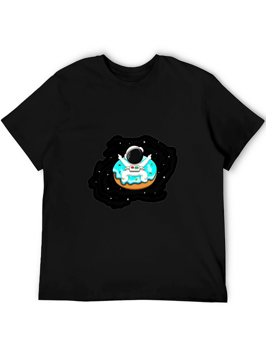 Astronaut Donut T-Shirt - Space Lover Tee