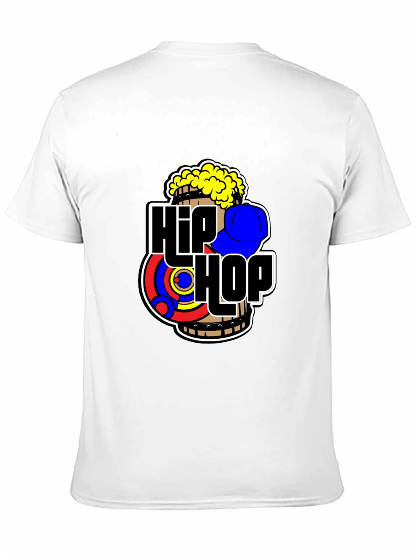 Hip Hop Graphic Black T-Shirt