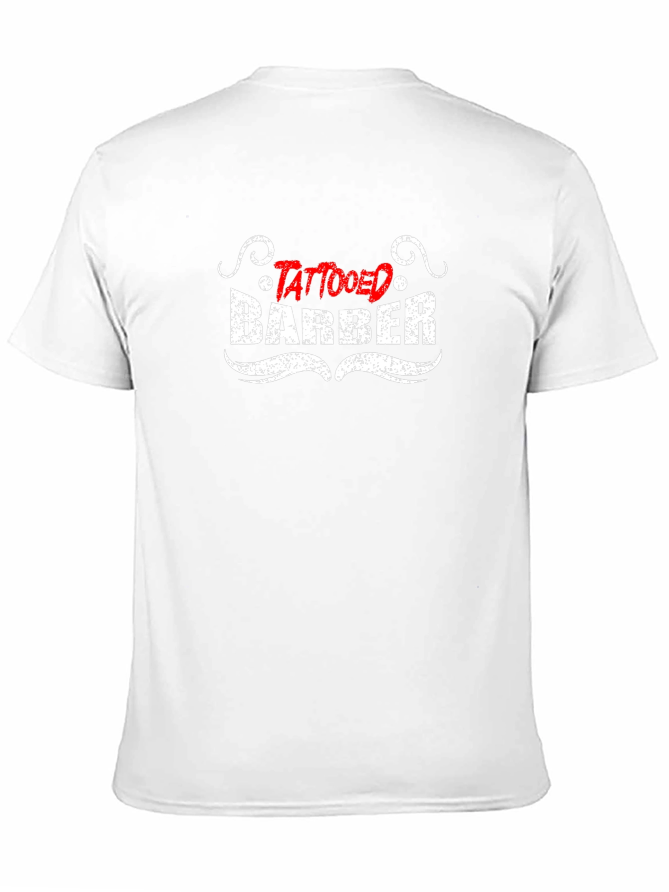 Tattooed Barber Black T-Shirt Stylish Graphic Tee