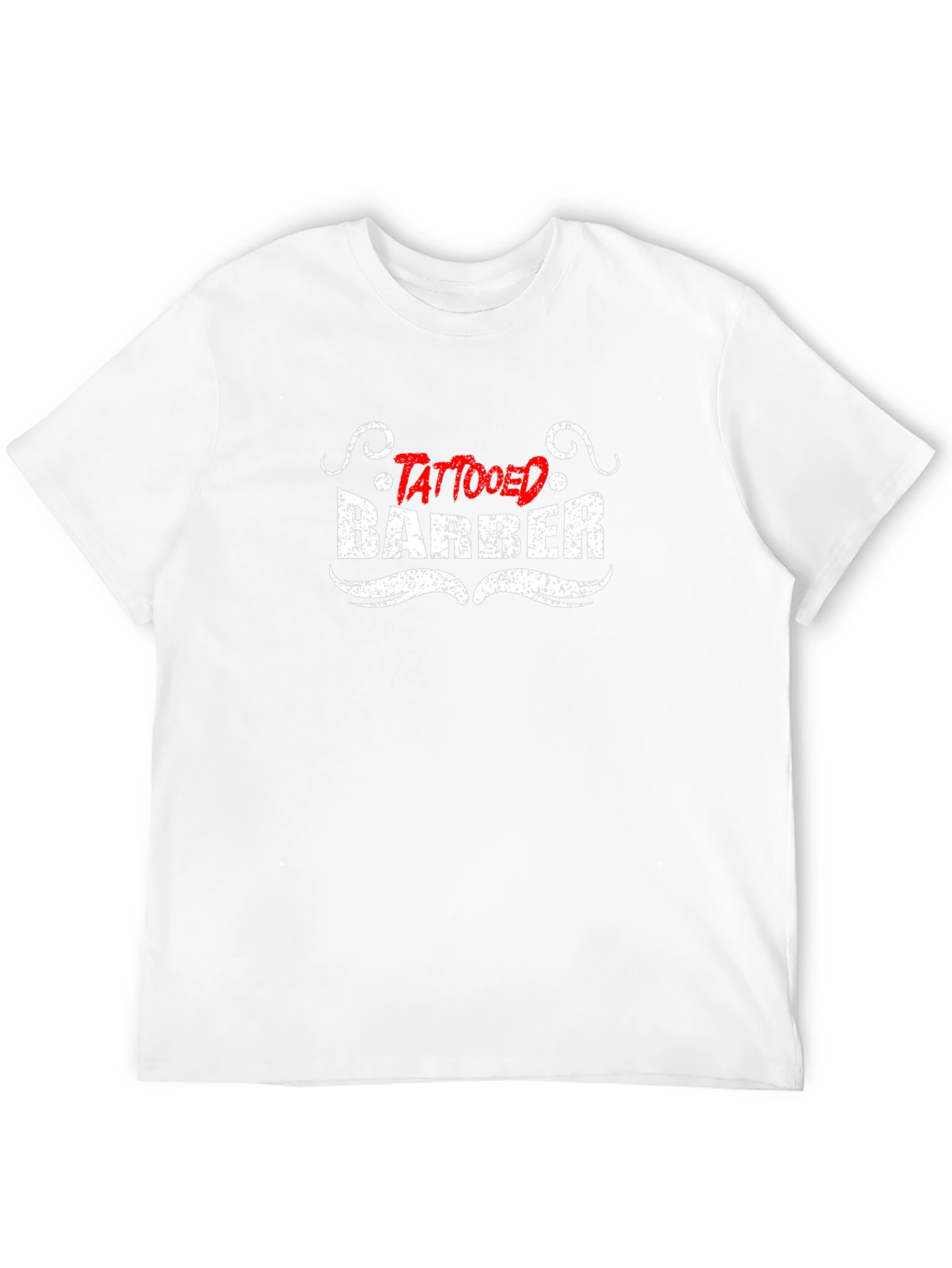 Tattooed Barber Black T-Shirt Stylish Graphic Tee
