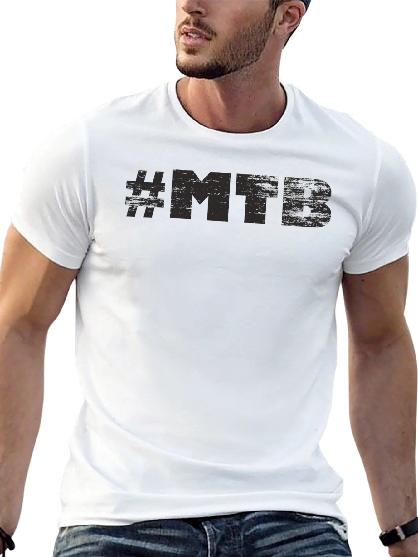 #MTB Graphic Tee - Mountain Biking Enthusiast Apparel