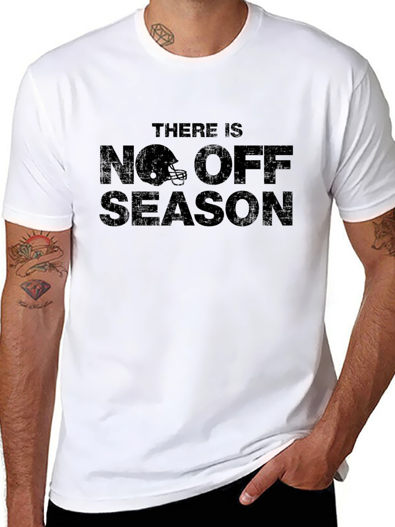 No Off Season Football T-Shirt