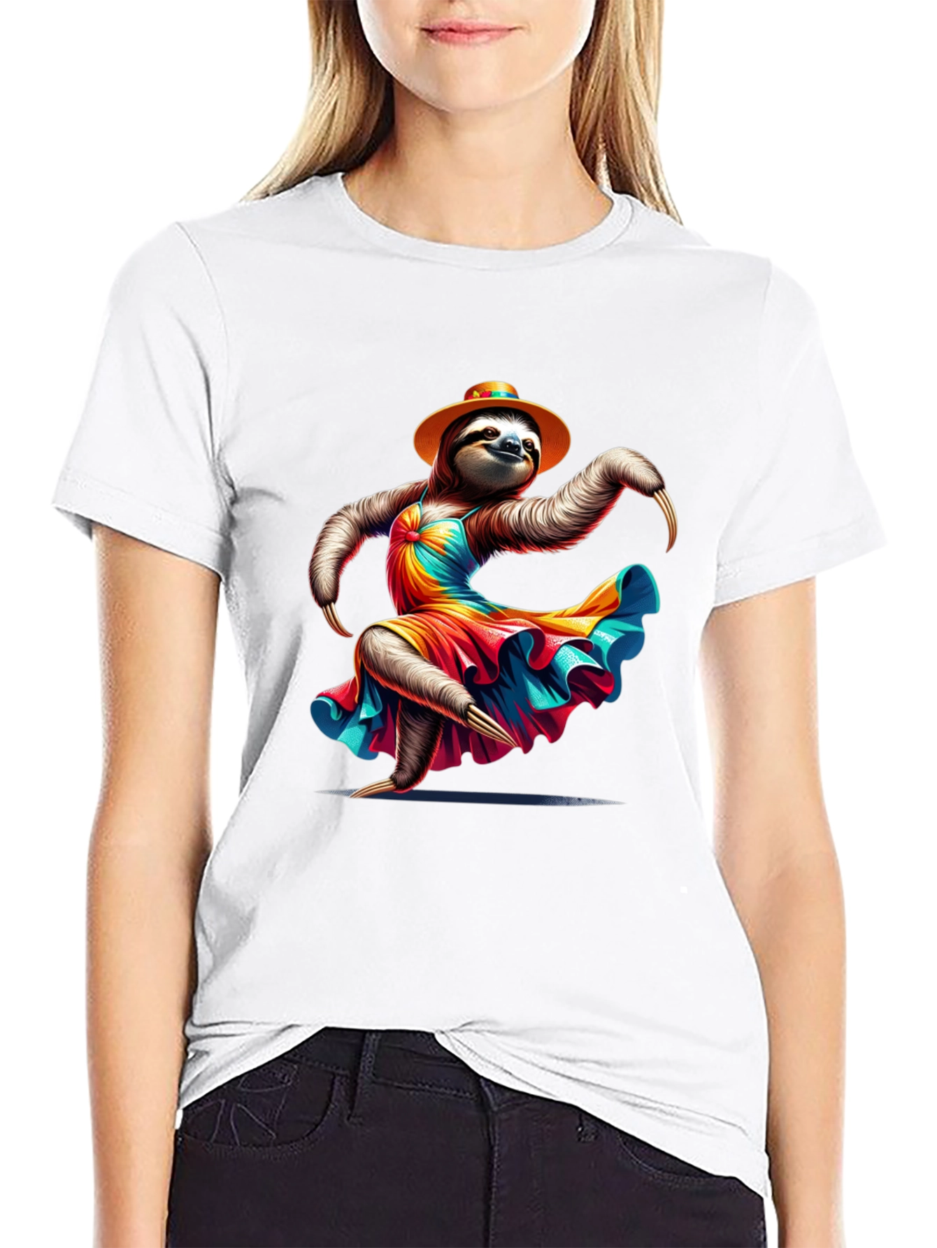 Dancing Sloth T-Shirt - Unique Graphic Tee