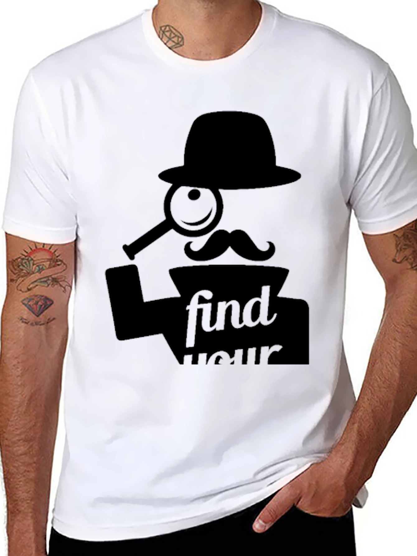 Detective Graphic T-Shirt - Find Your Adventure