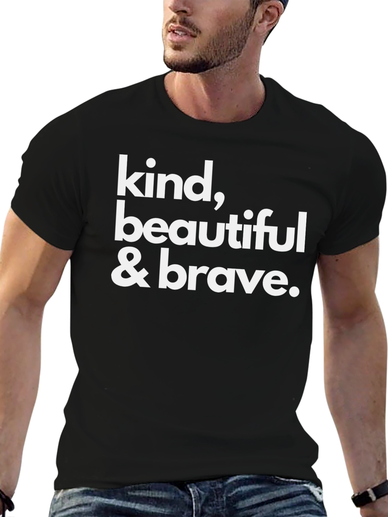 Kind Beautiful & Brave Graphic Tee